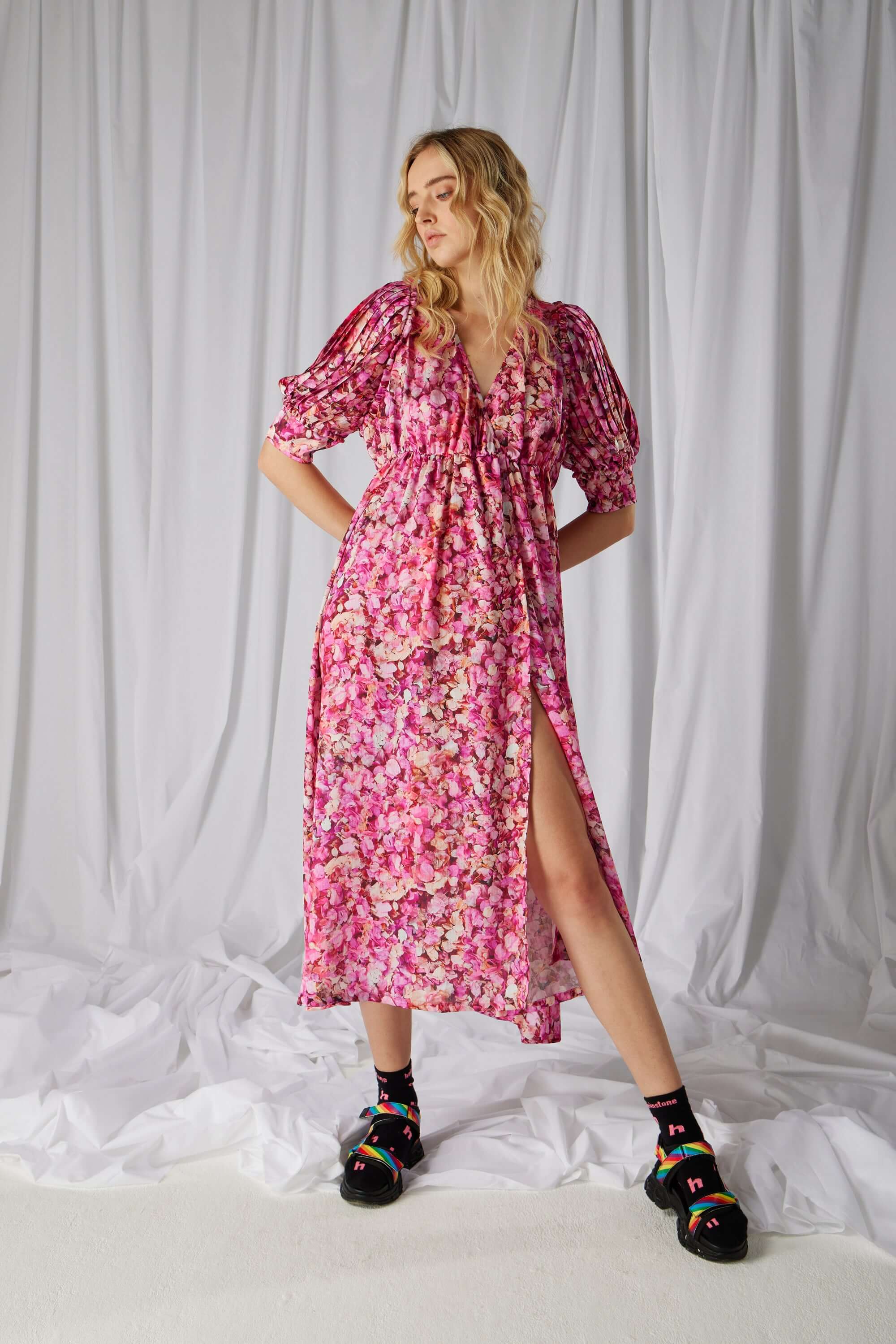 Jim dress in Cabaret print