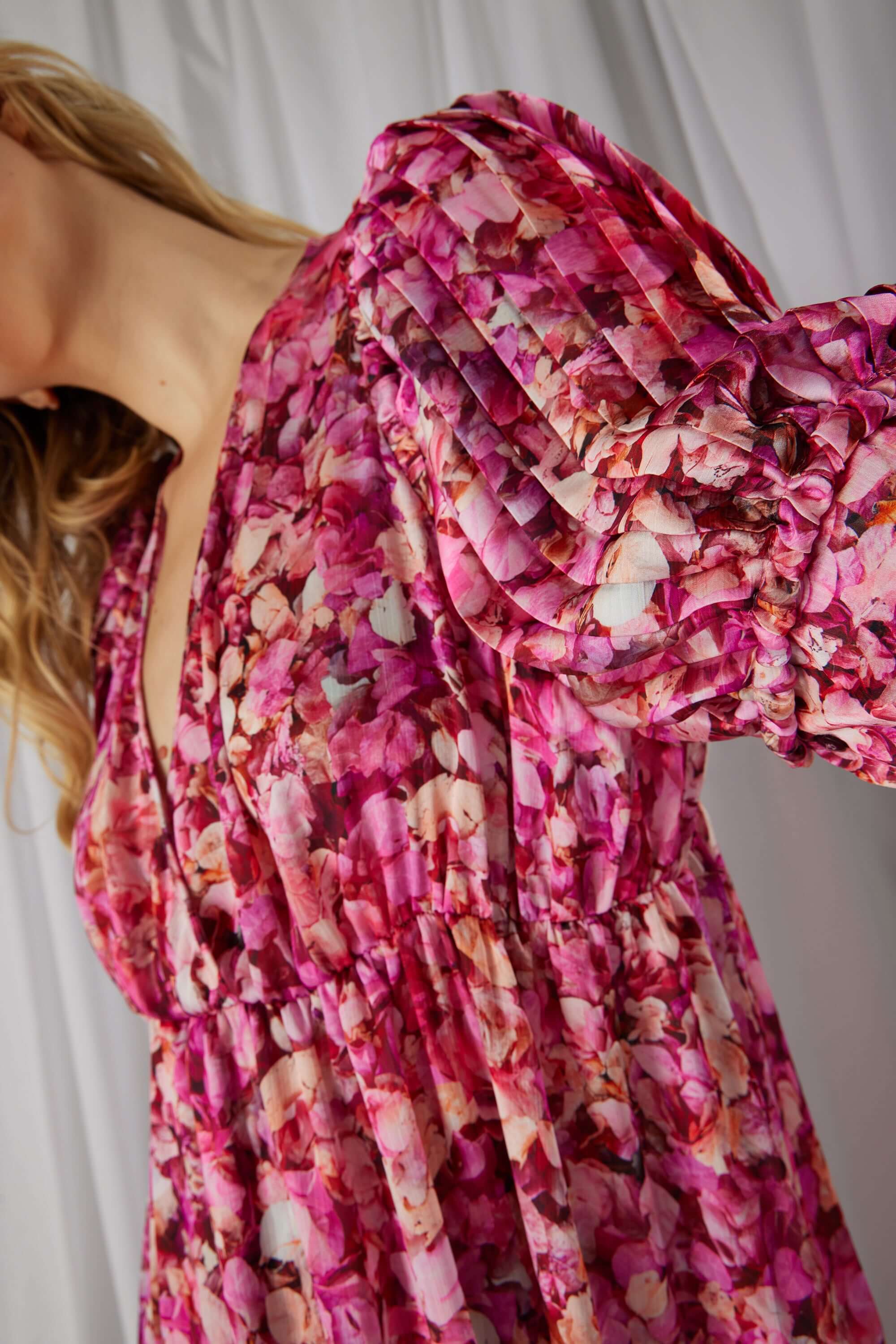 Jim dress in Cabaret print