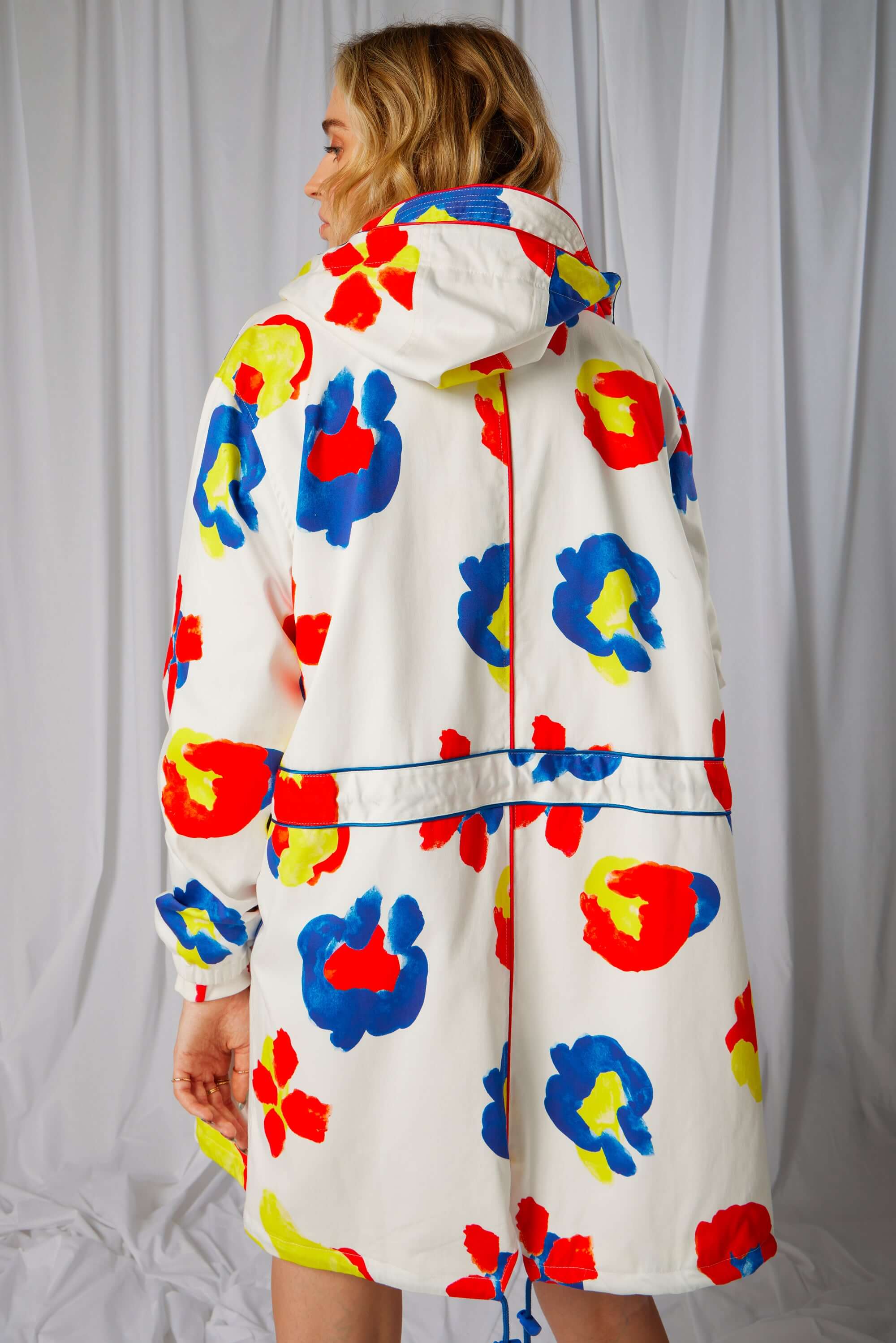 Onur parka in Primary print
