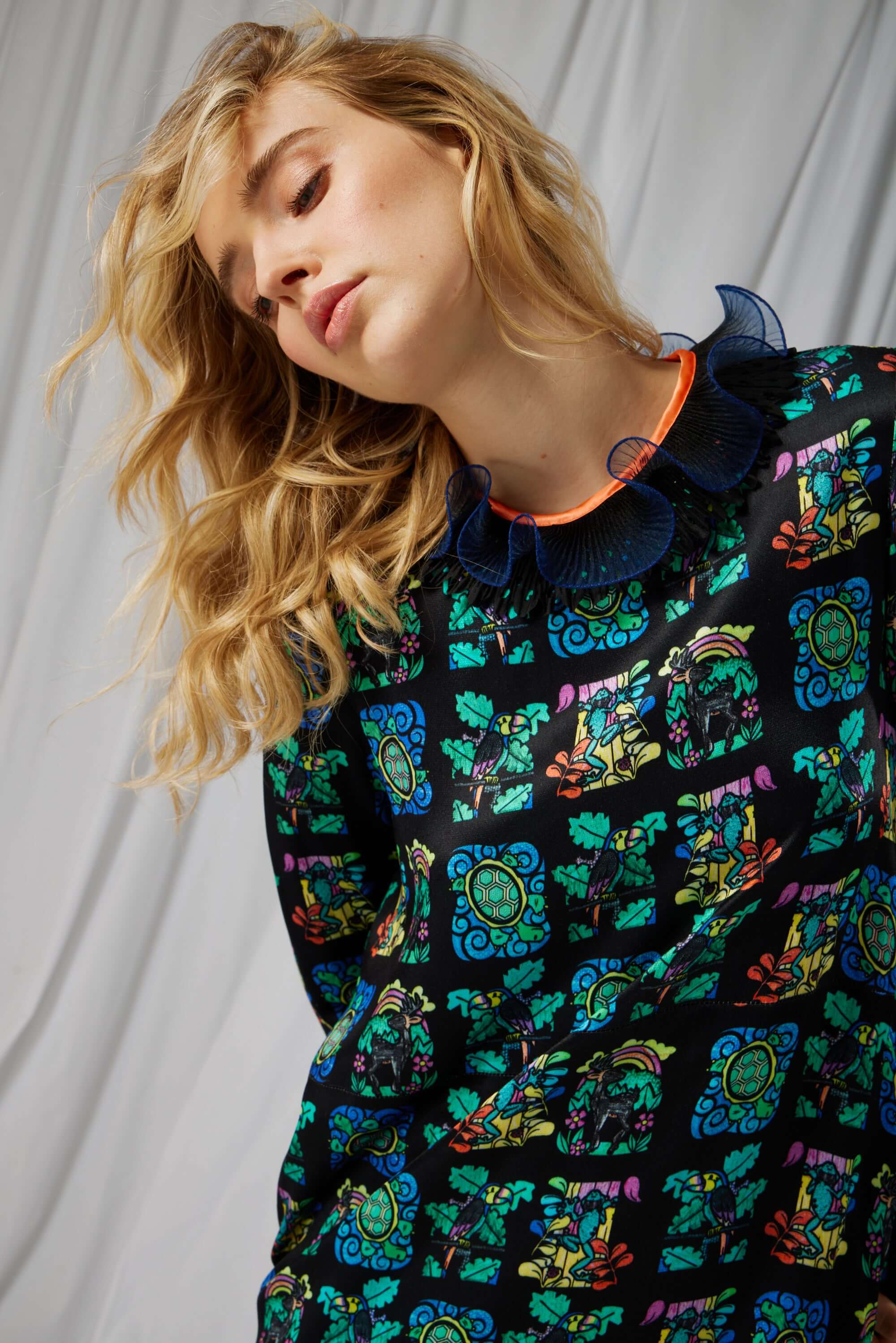 Marshall dress in Moonlight print