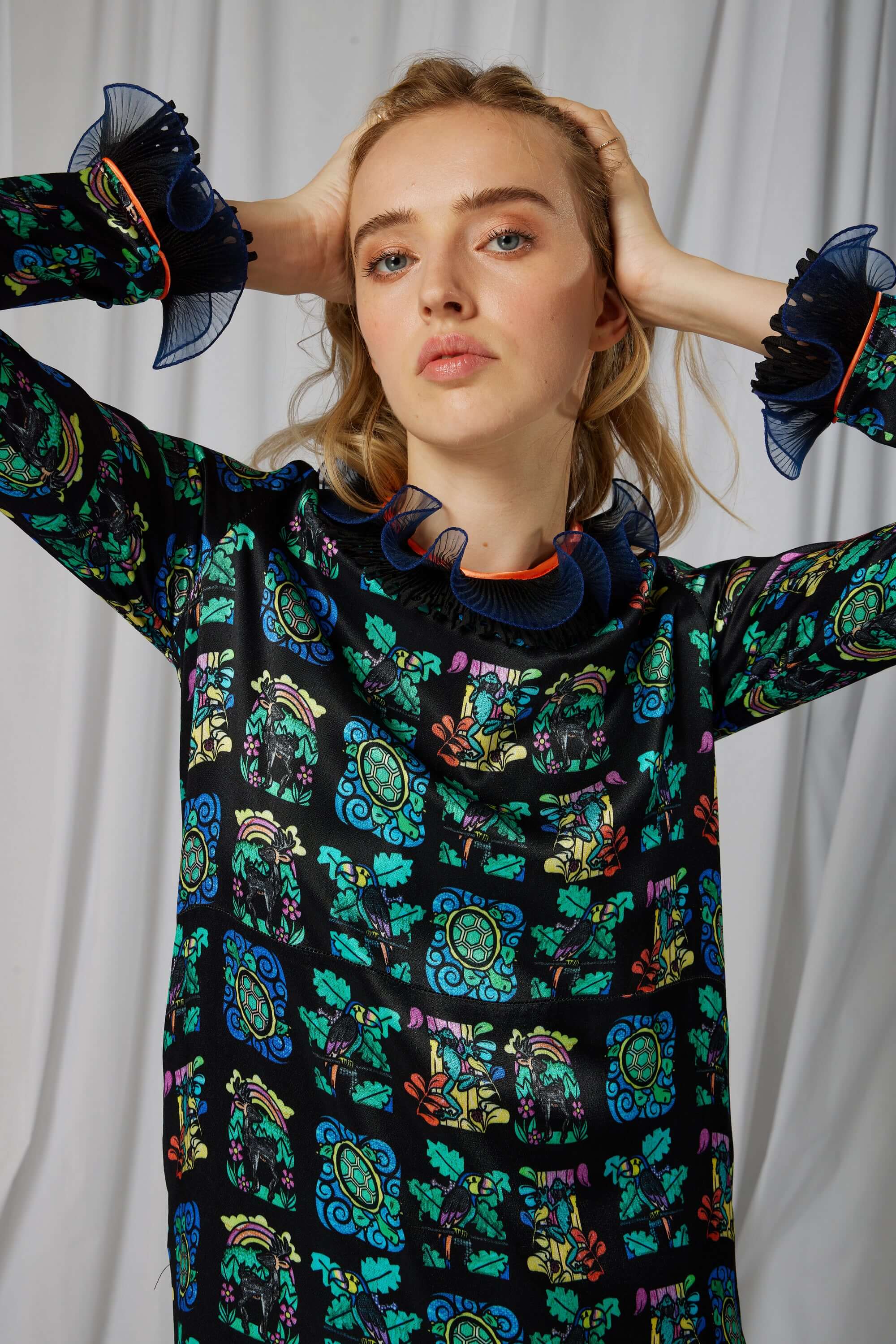 Marshall dress in Moonlight print