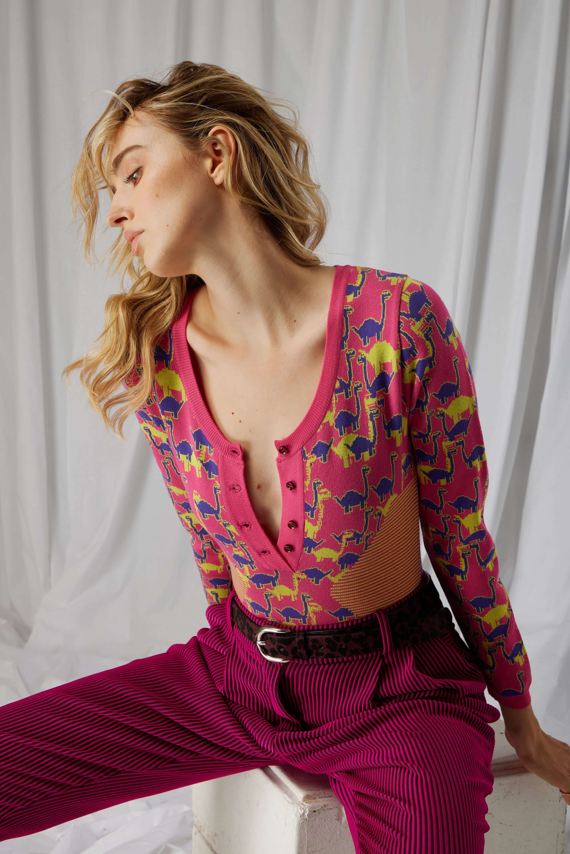 Body Lou in Xray knit