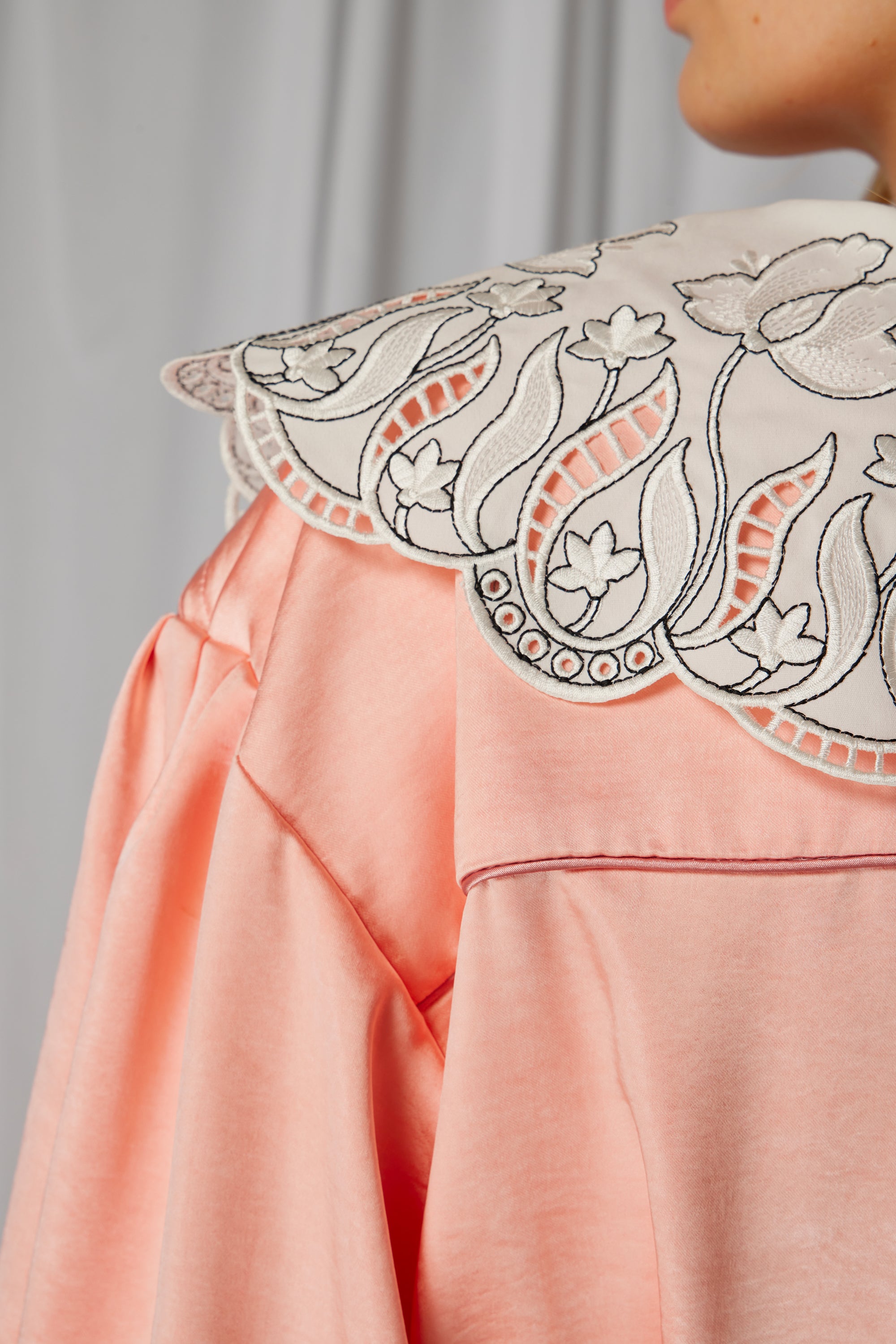 Chemise Trigalière en rose perle