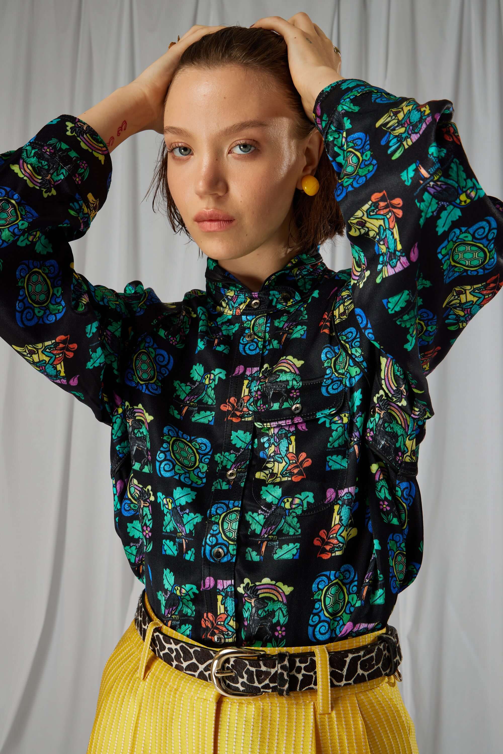 Tokyo shirt in Moonlight print