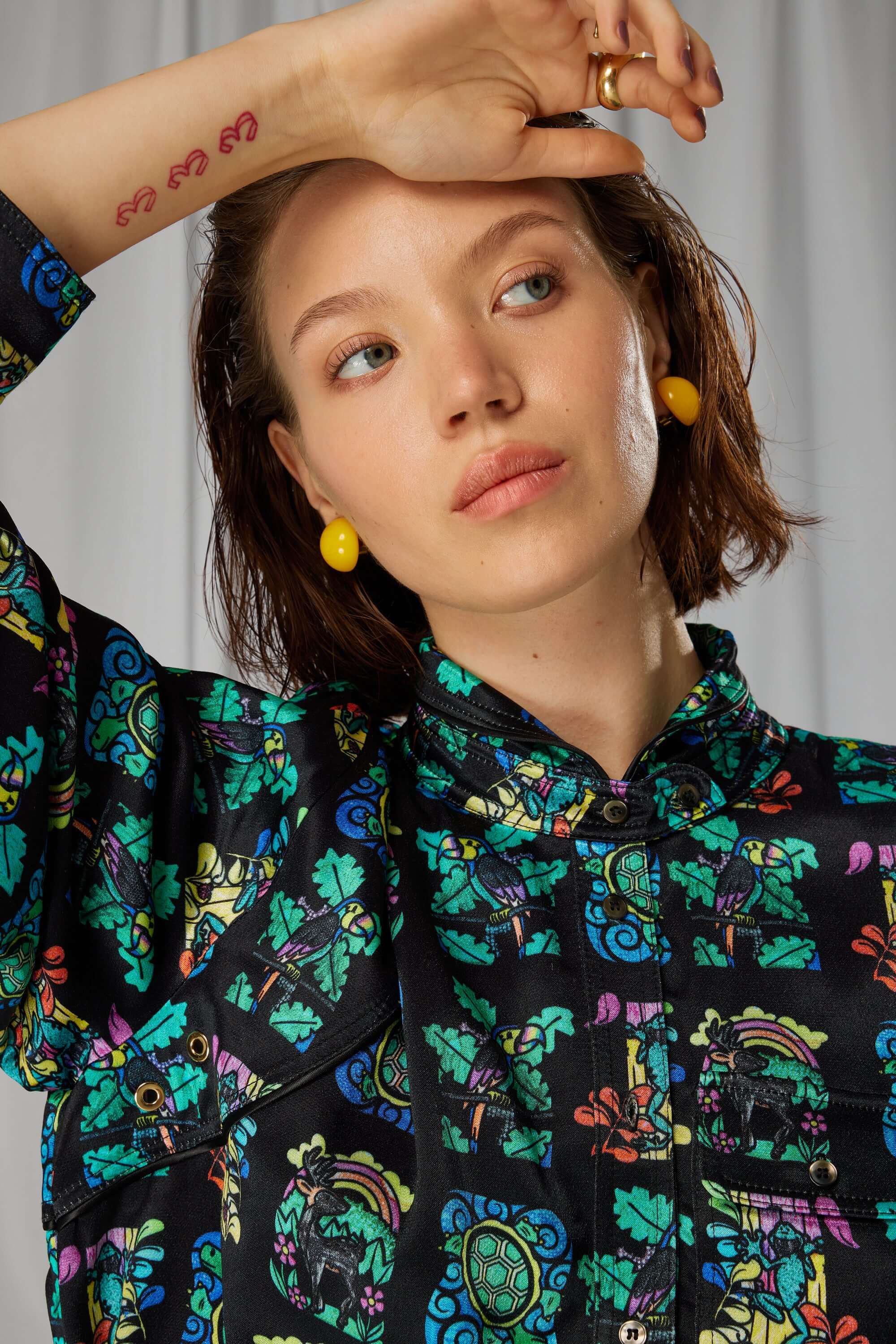 Tokyo shirt in Moonlight print