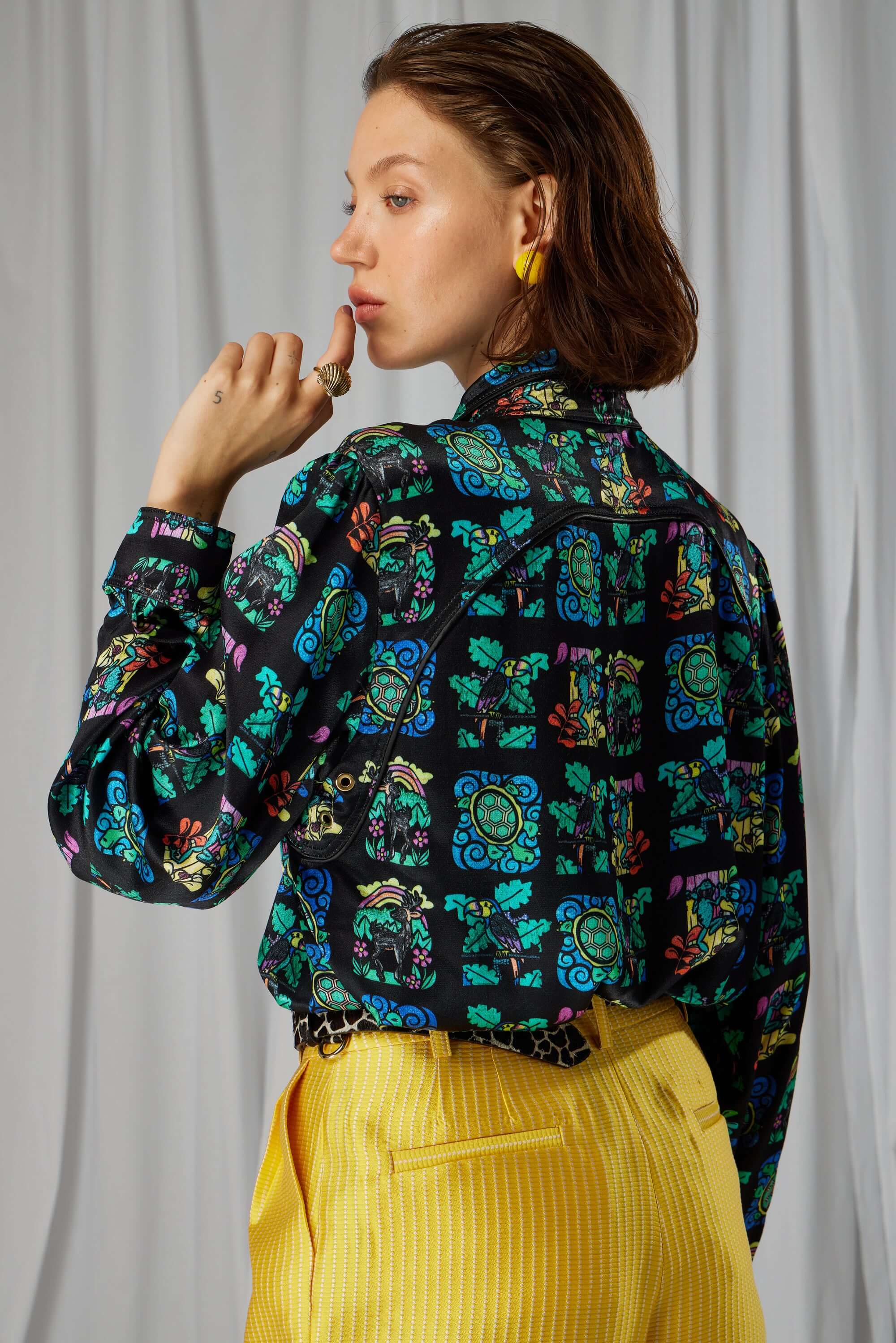 Tokyo shirt in Moonlight print