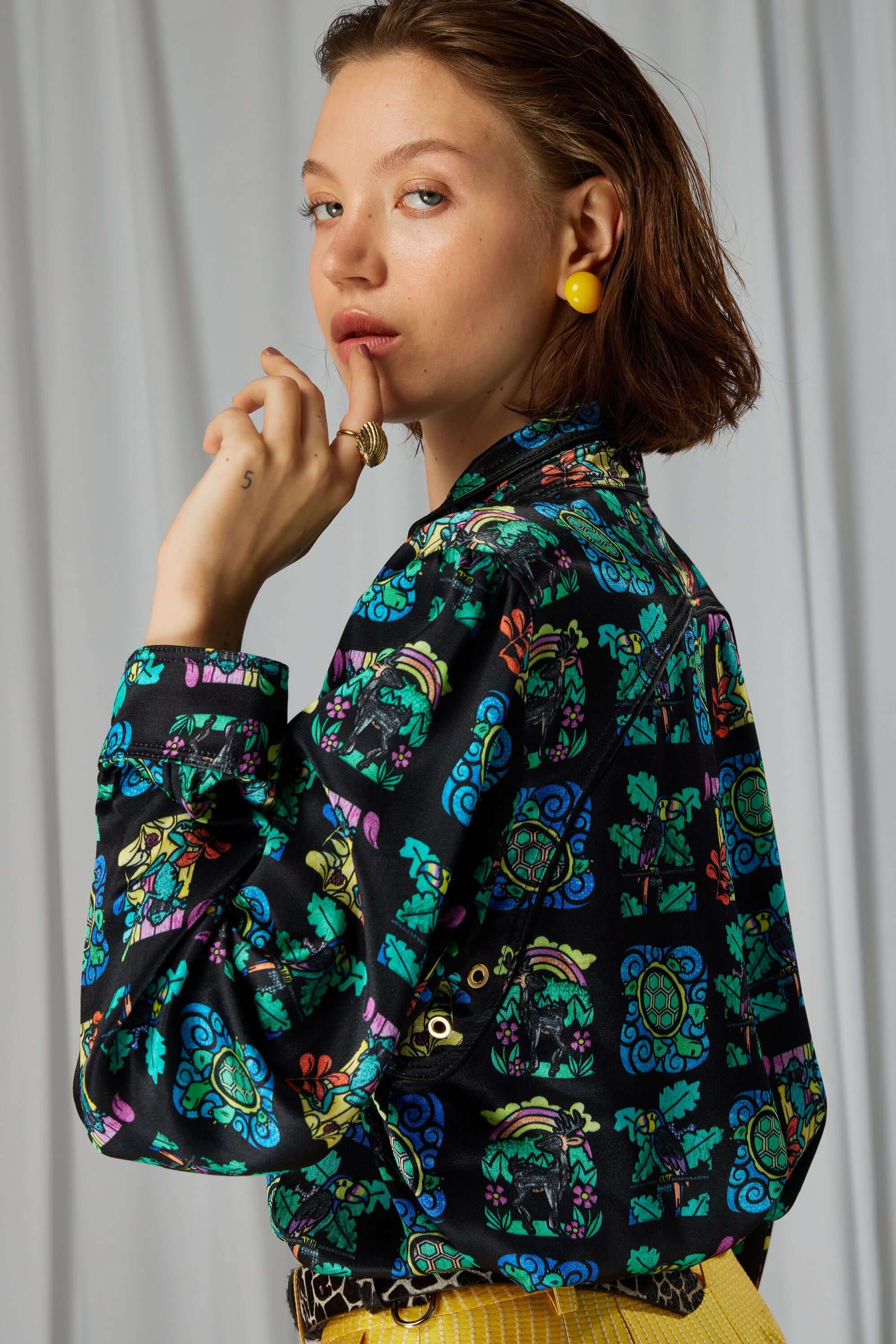 Tokyo shirt in Moonlight print