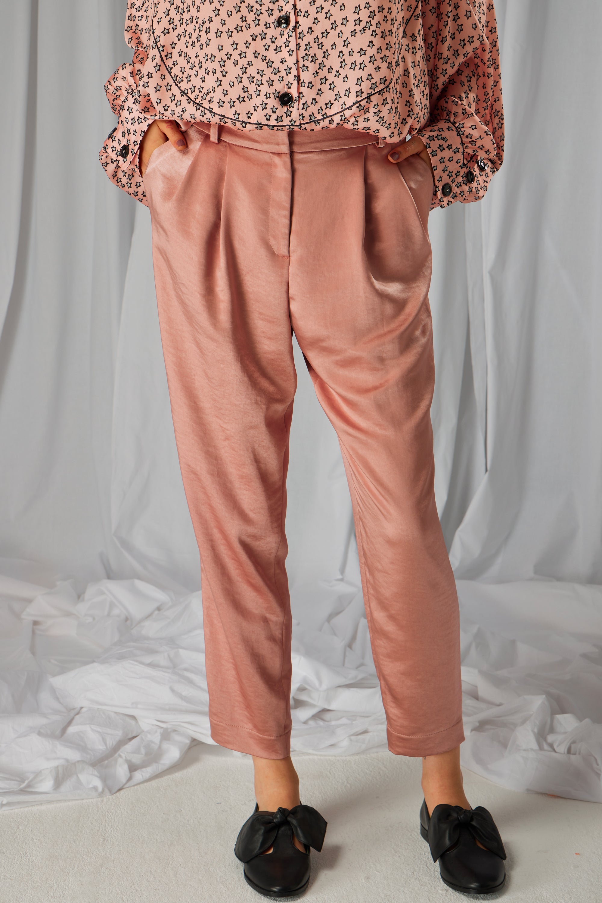 Gabriel pants in pink Nude