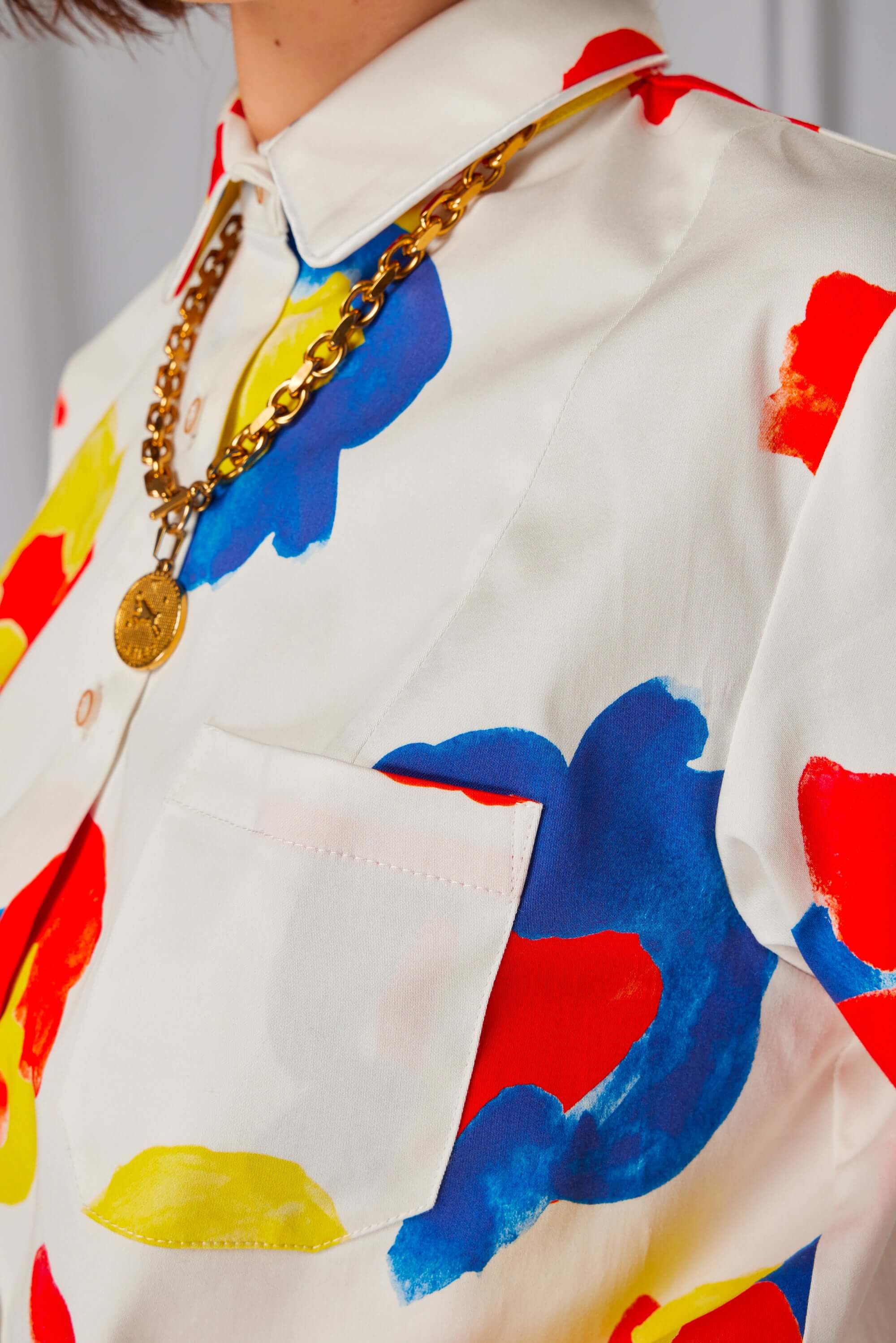 Chemise Dori en imprimé Primaire