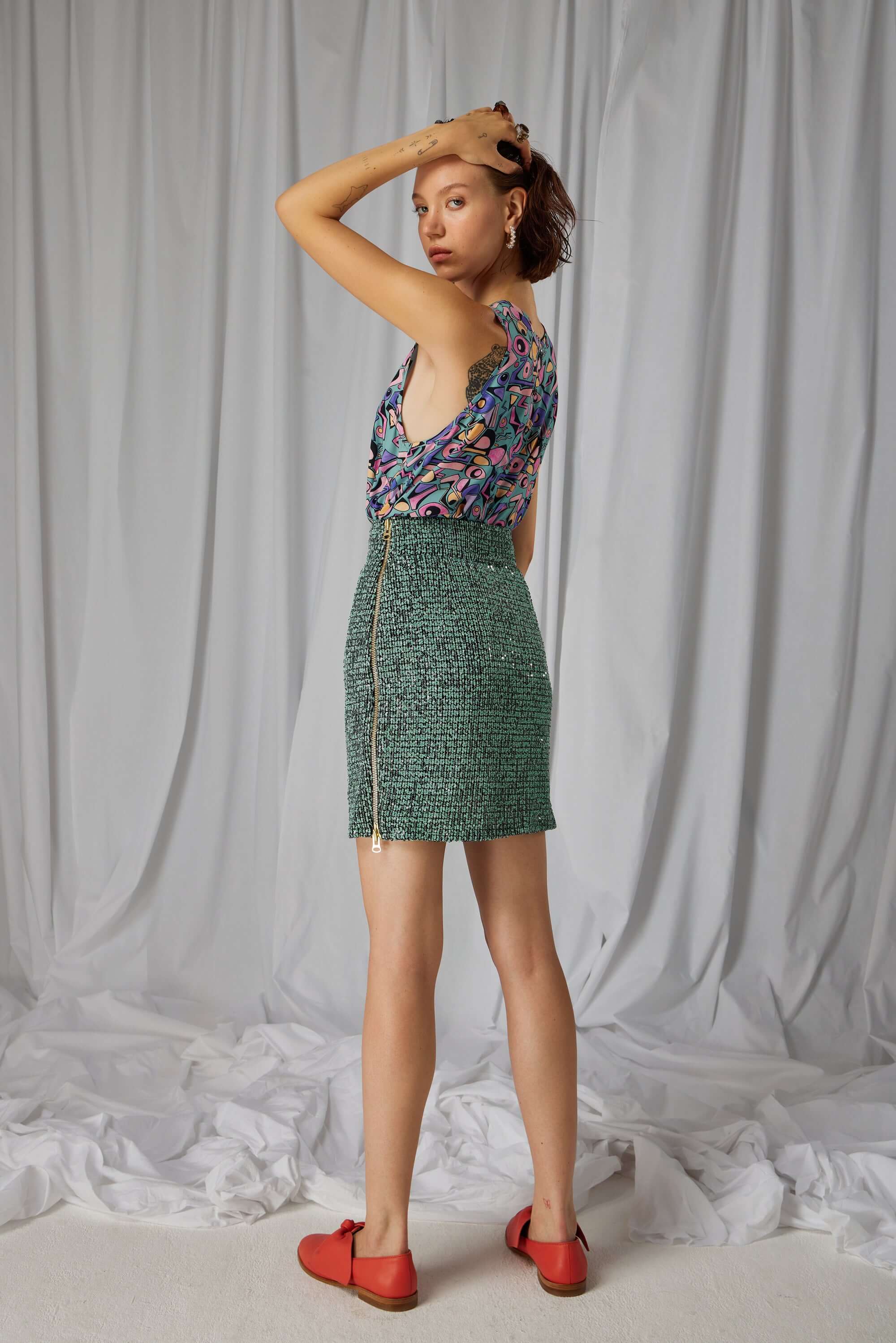 Jupe Molly en sequins Liberté