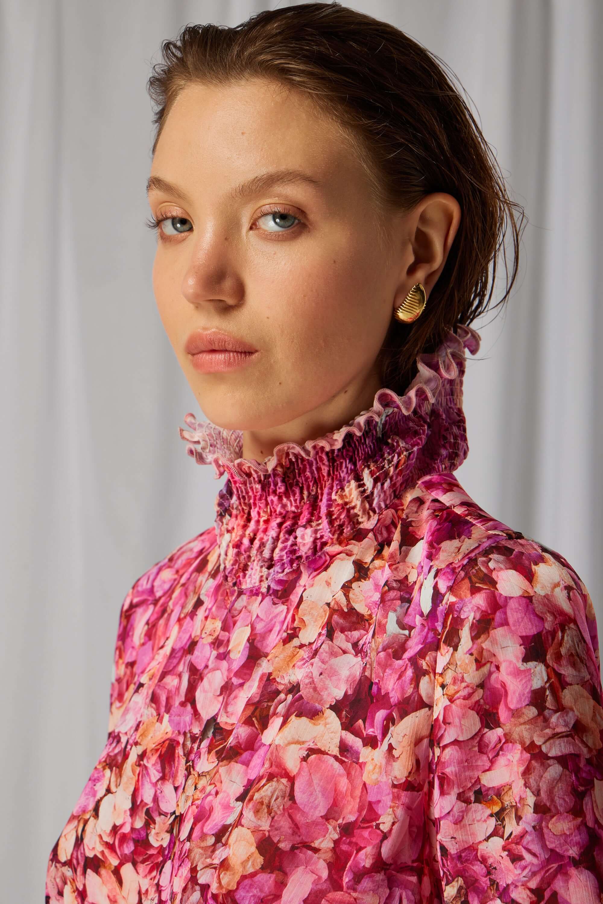 Dries top in Cabaret print