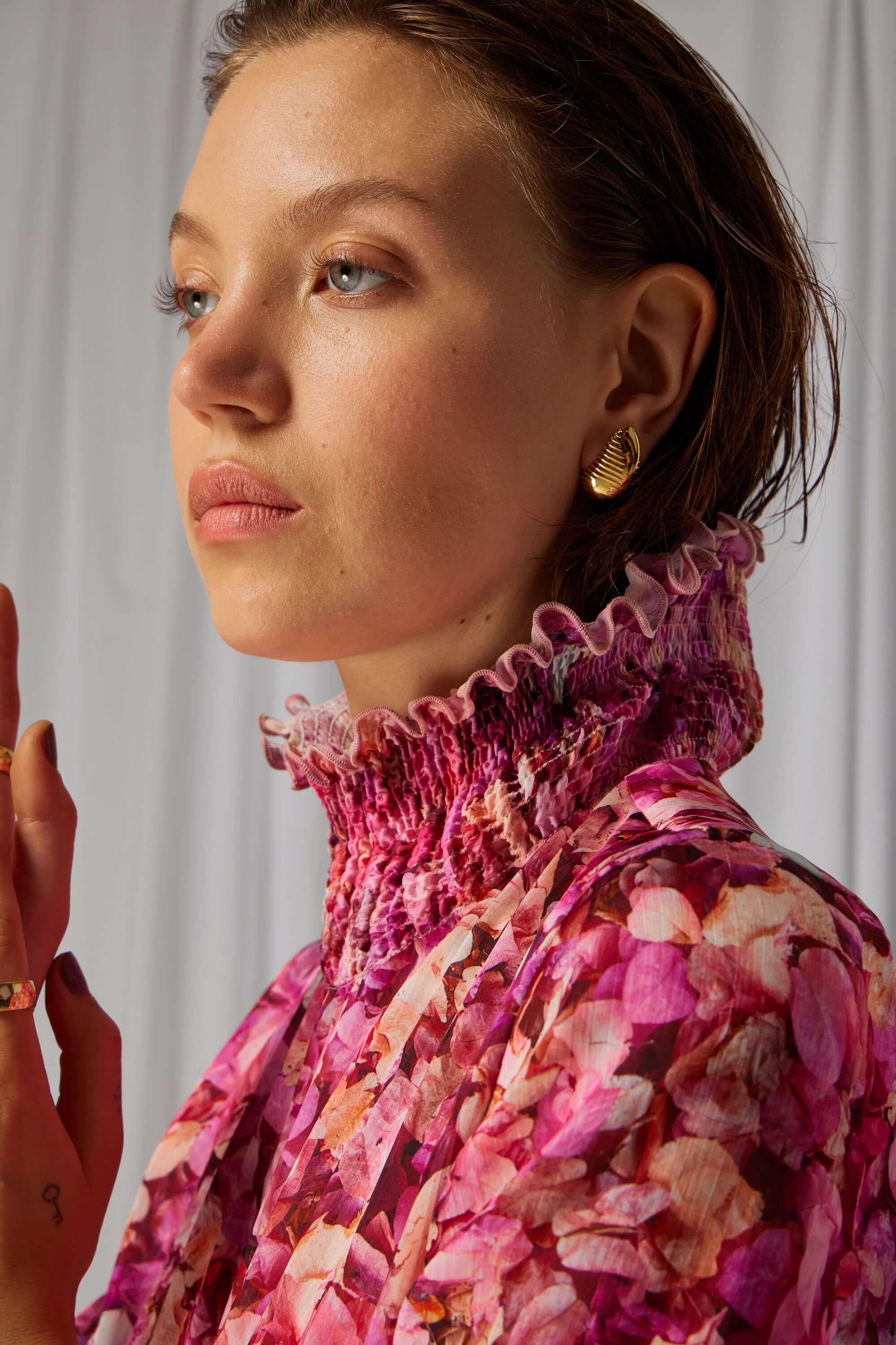 Dries top in Cabaret print