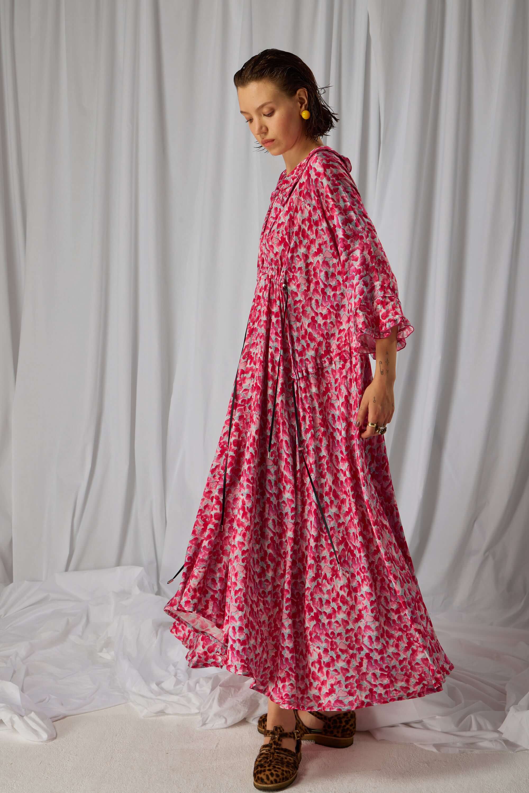 Scarlett dress in Halo print