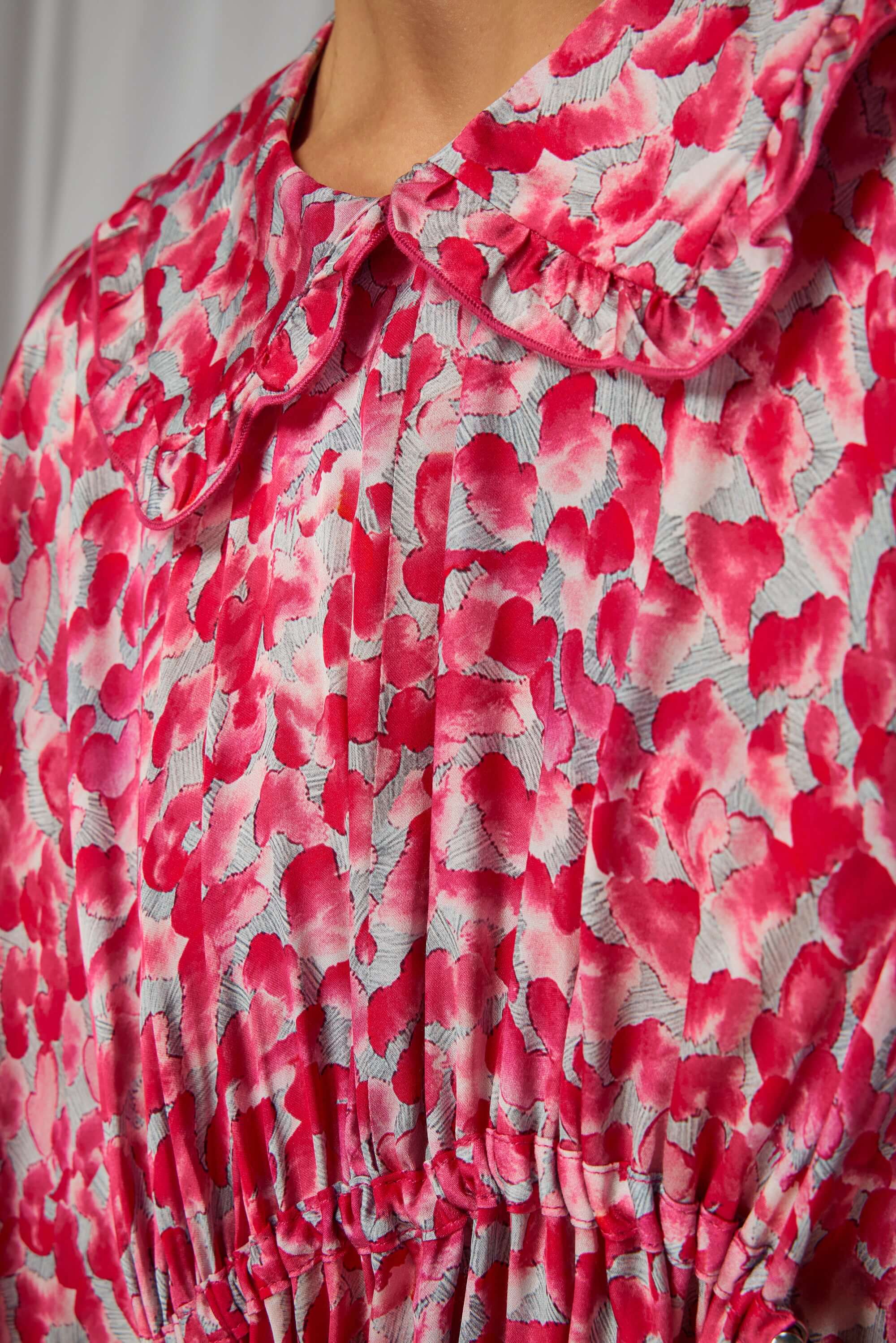 Scarlett dress in Halo print