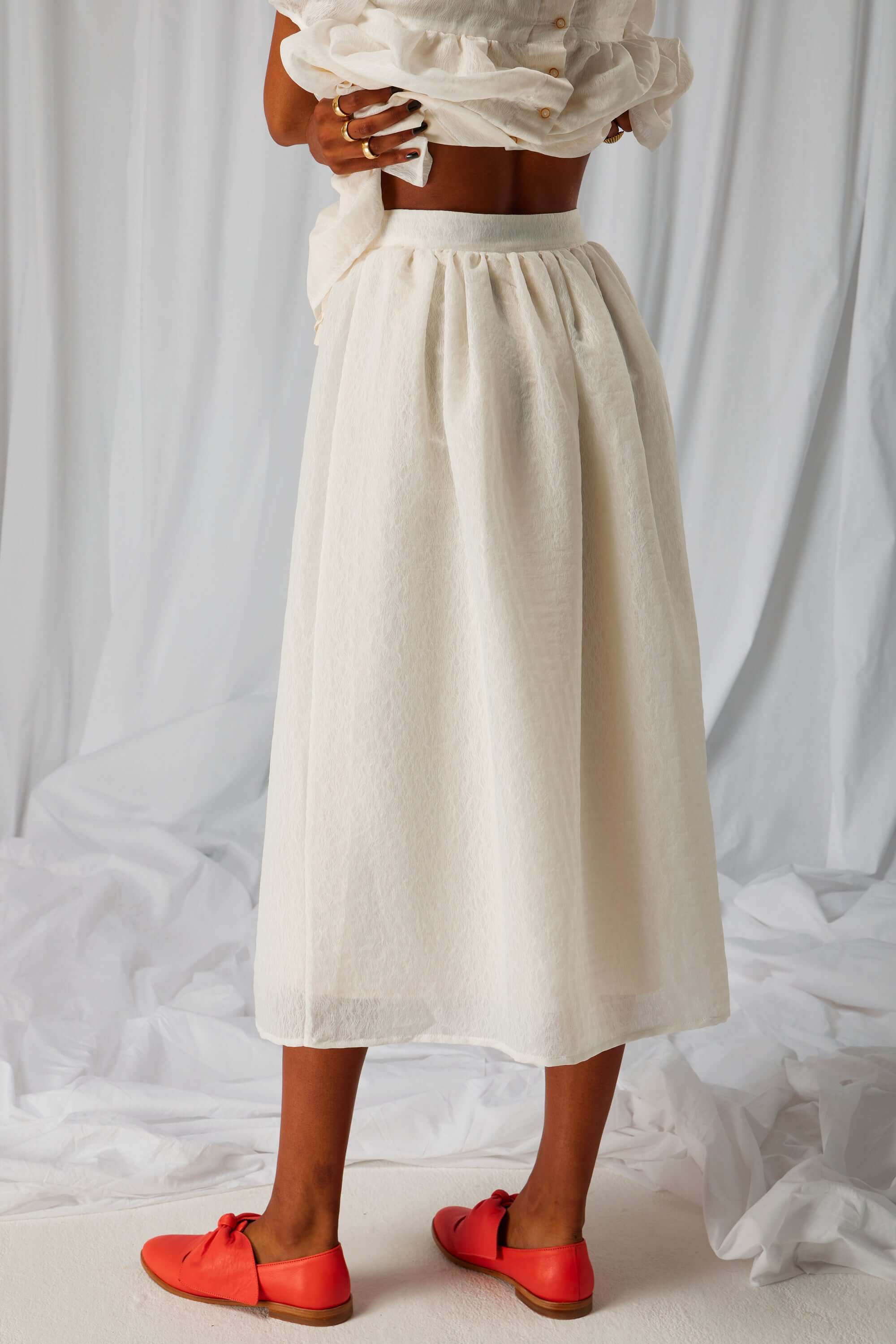 Orso skirt in Frequencies weave