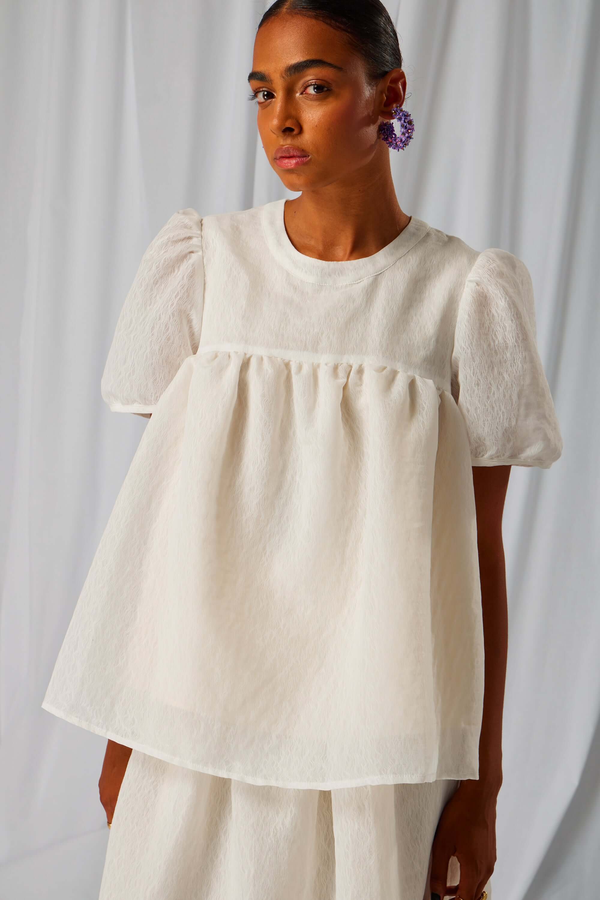 Gaya Blouse in Frequencies weave