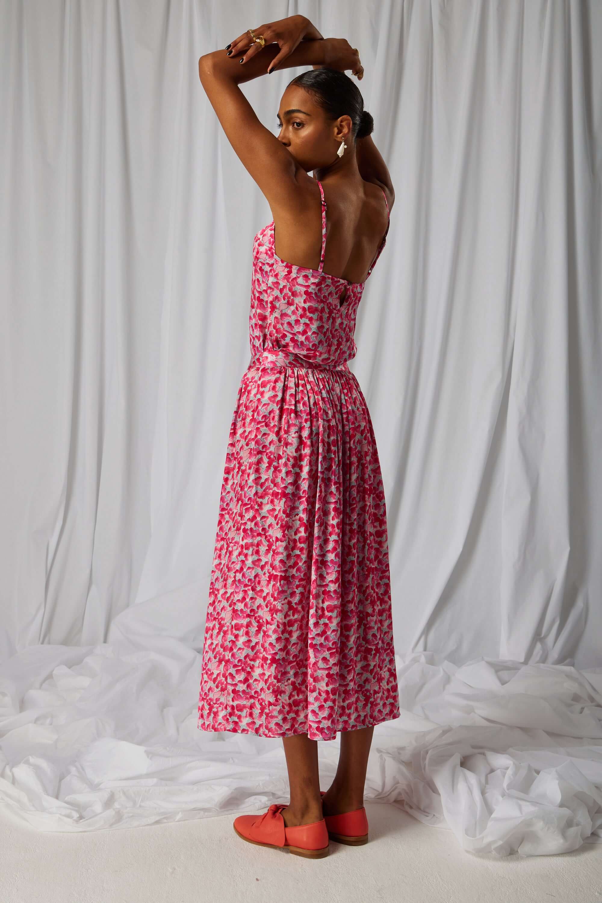 Orso long skirt in Halo print