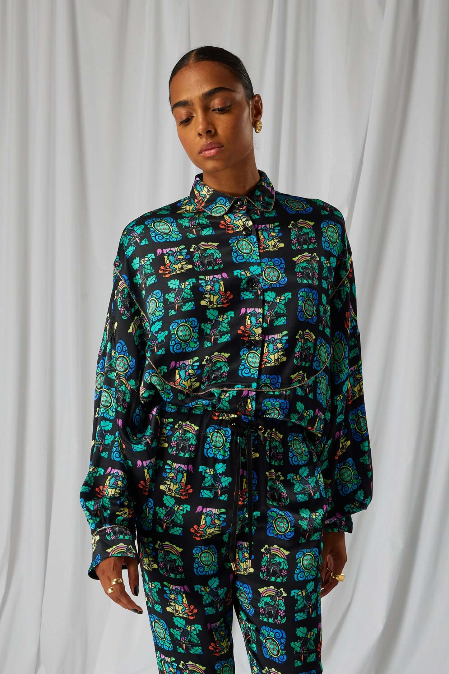 Chemise Tasman en imprimé Moonlight