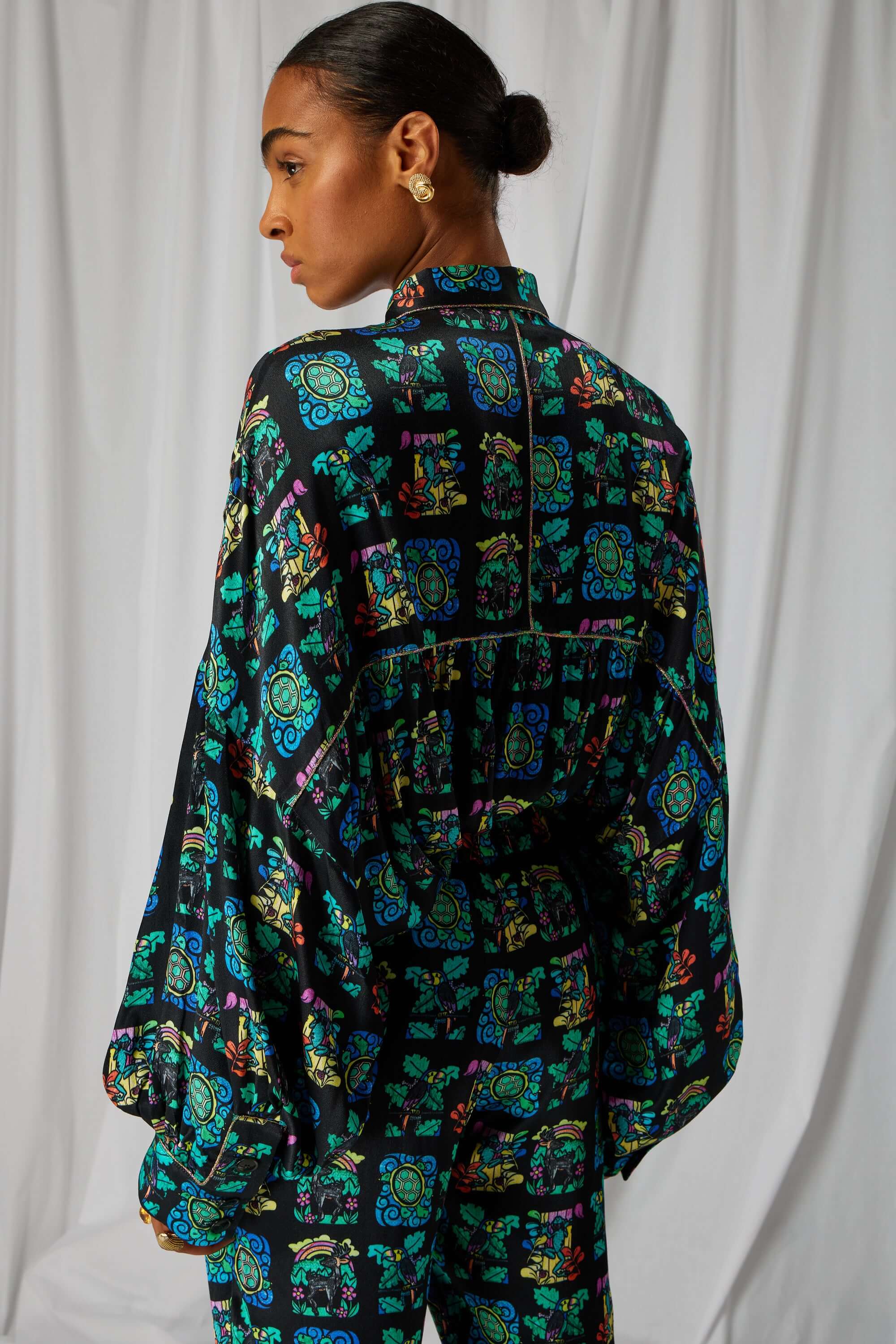 Chemise Tasman en imprimé Moonlight