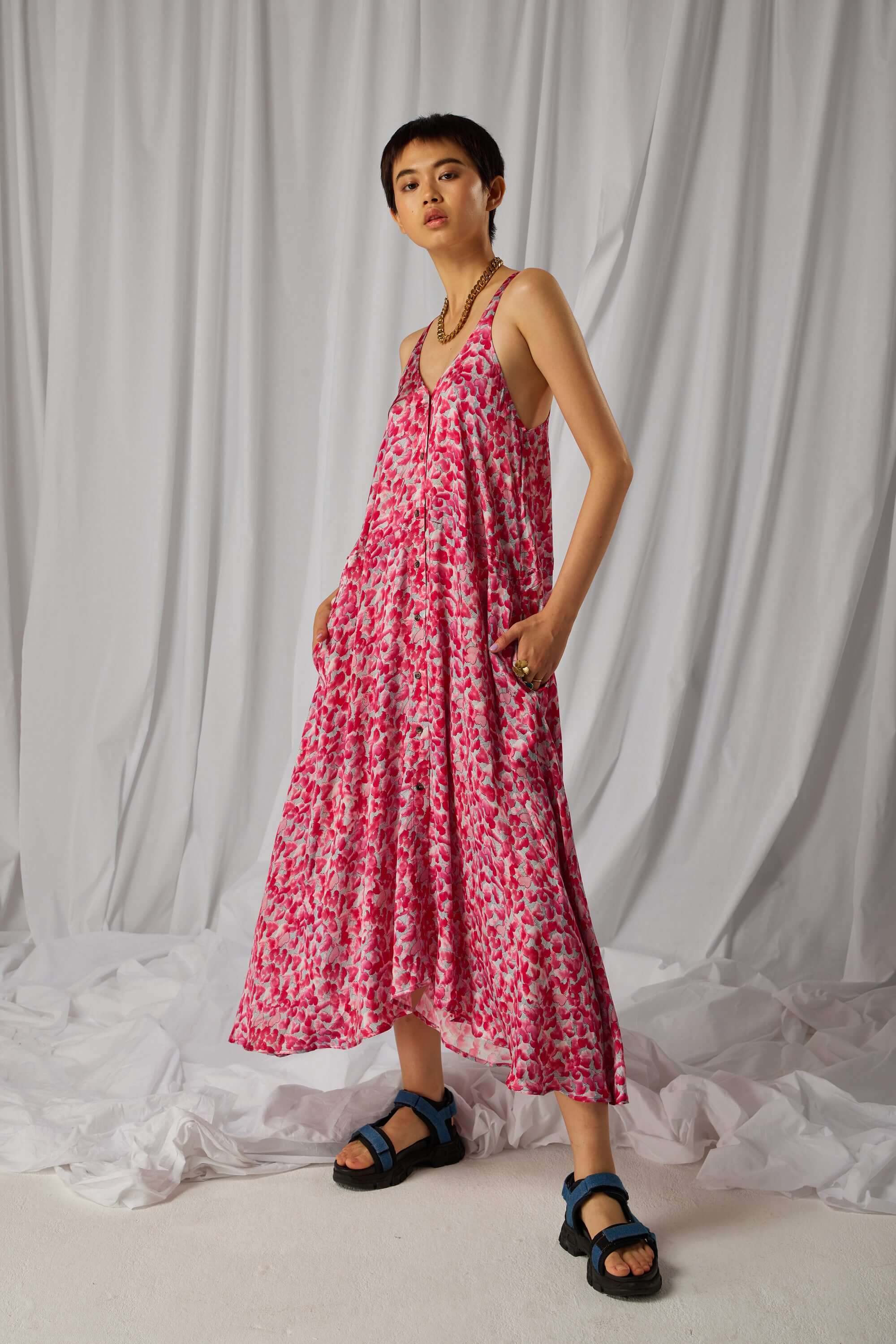 Robe Java en imprimé Halo