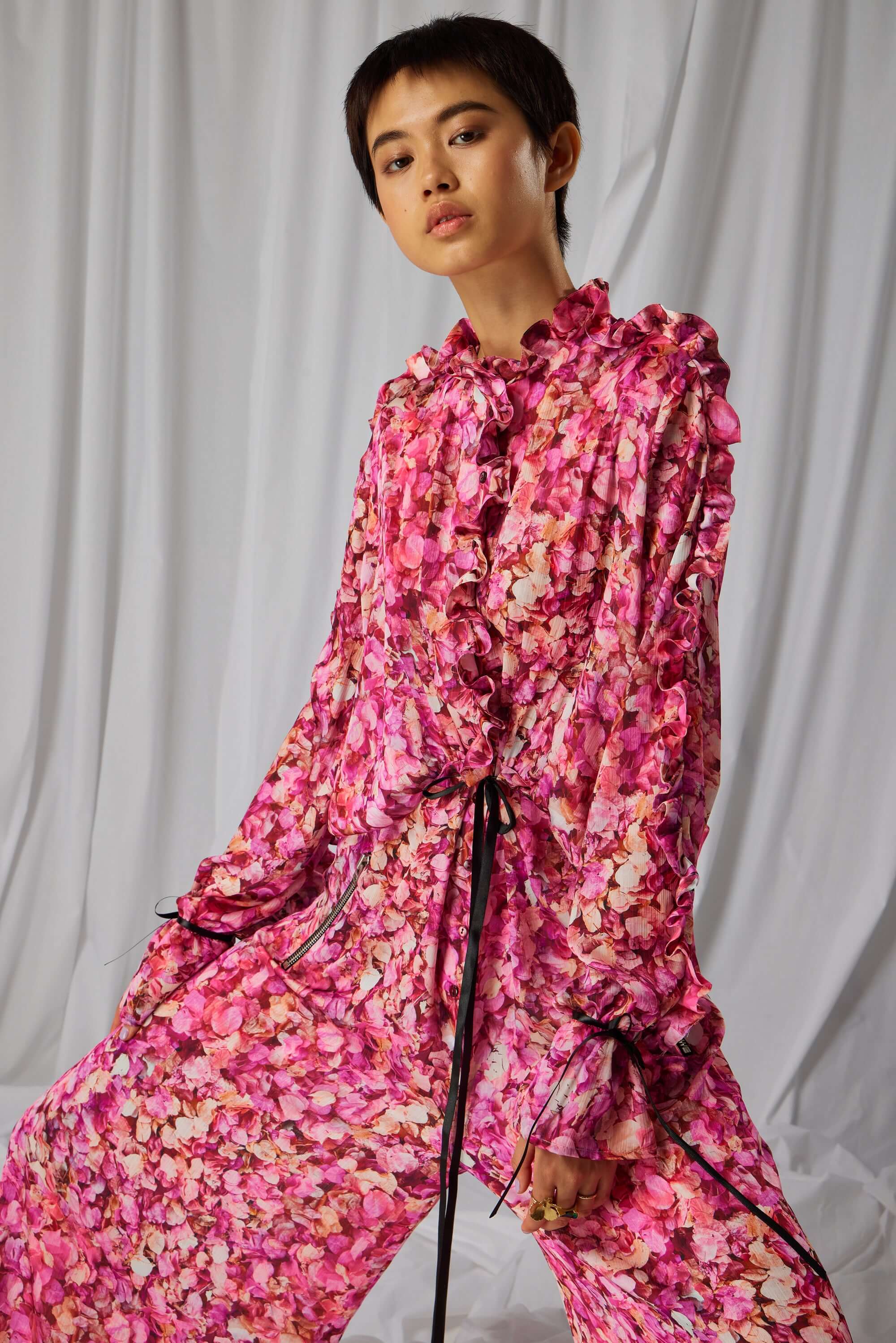 Combinaison Gil en imprimé Cabaret