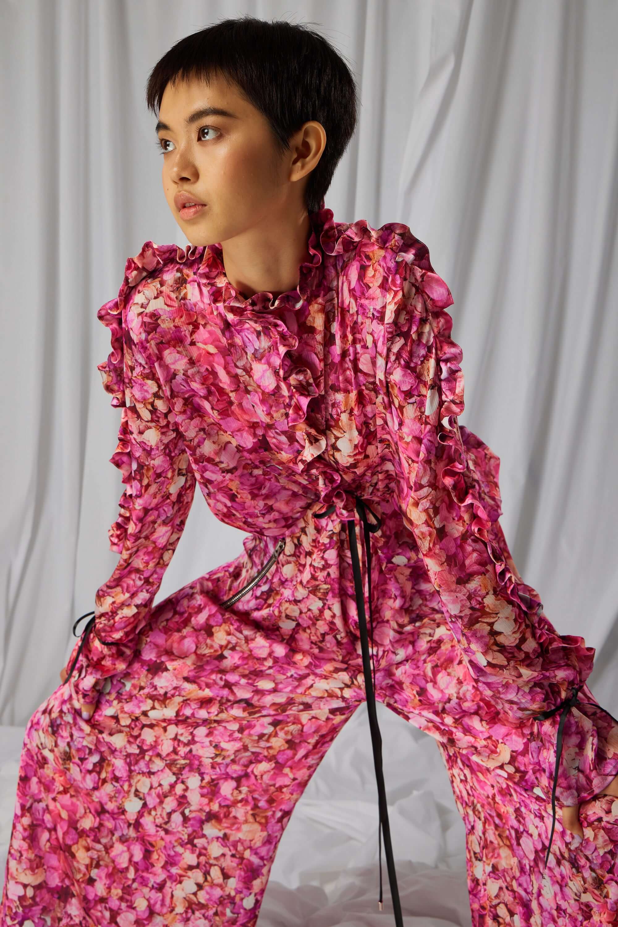 Combinaison Gil en imprimé Cabaret