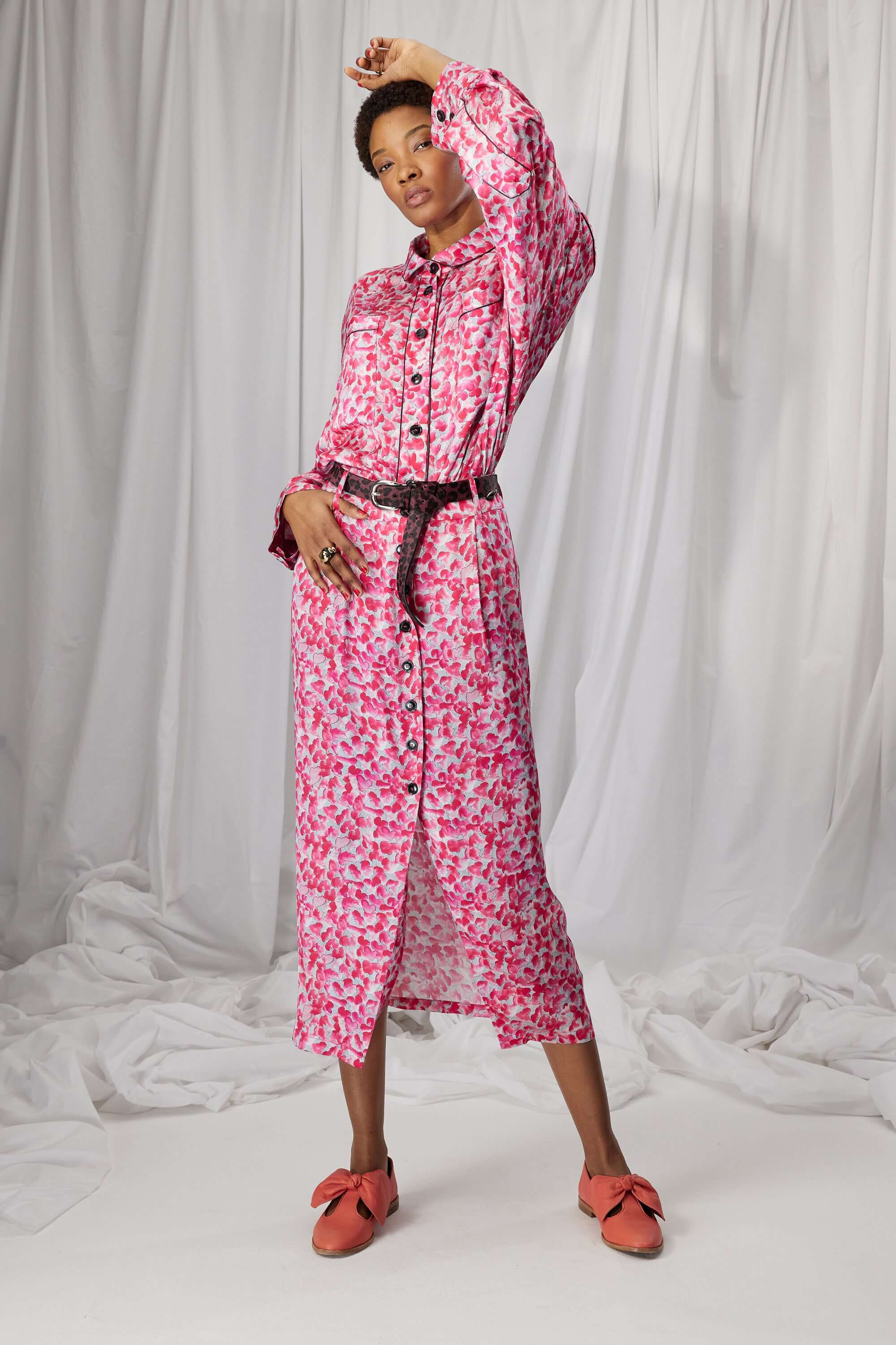 Bill skirt in Halo print