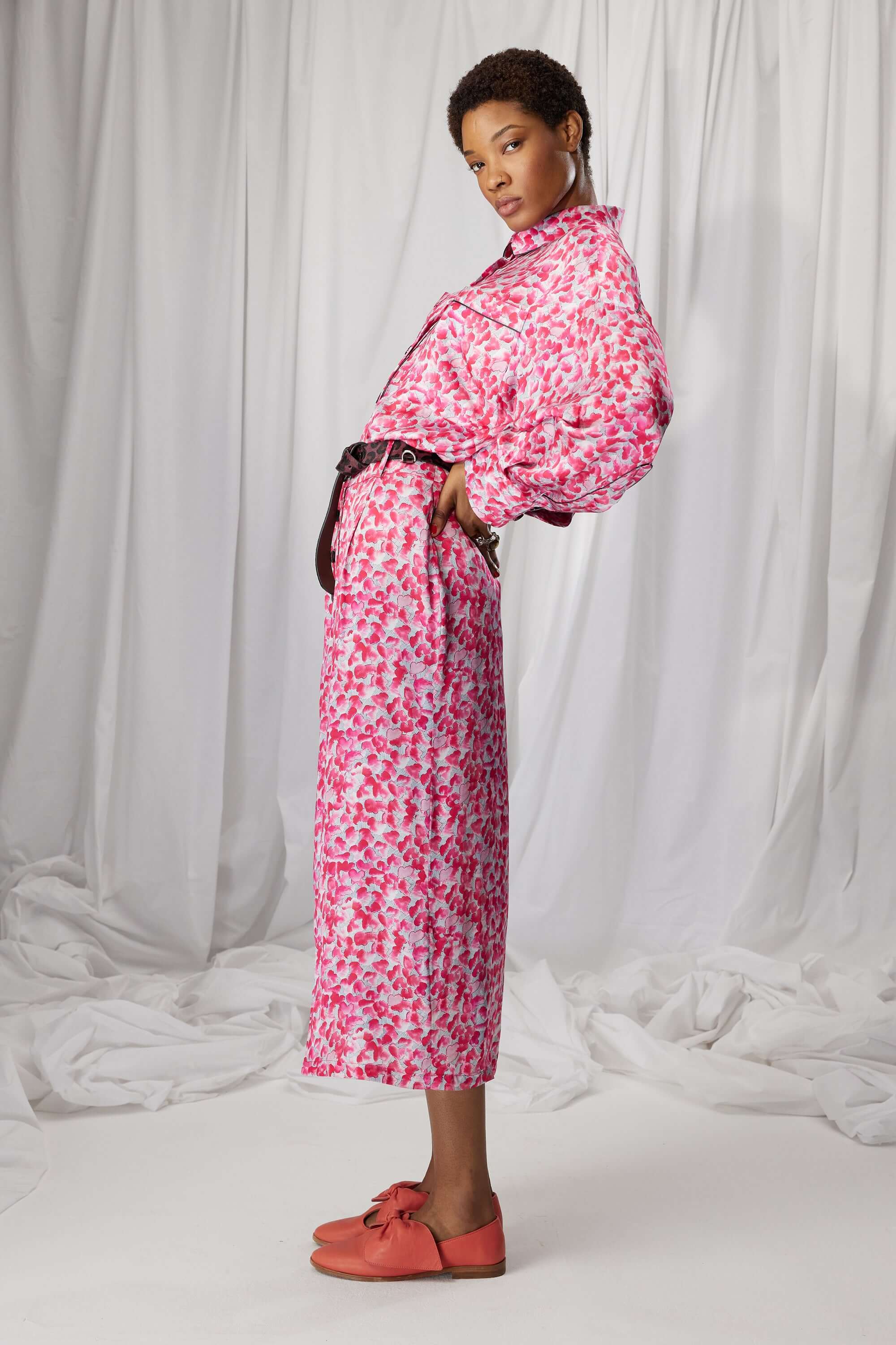 Bill skirt in Halo print