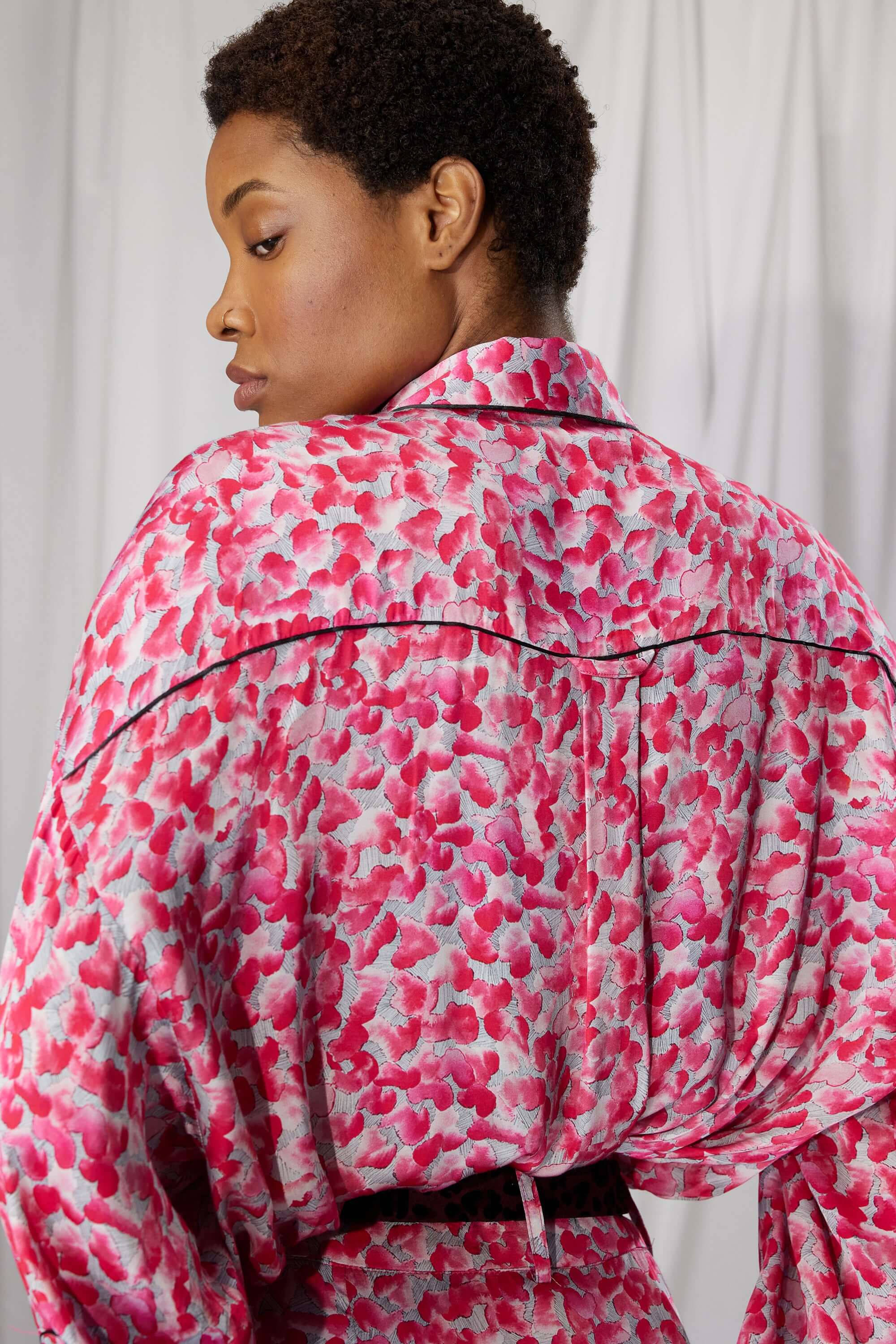 Astrée shirt in Halo print