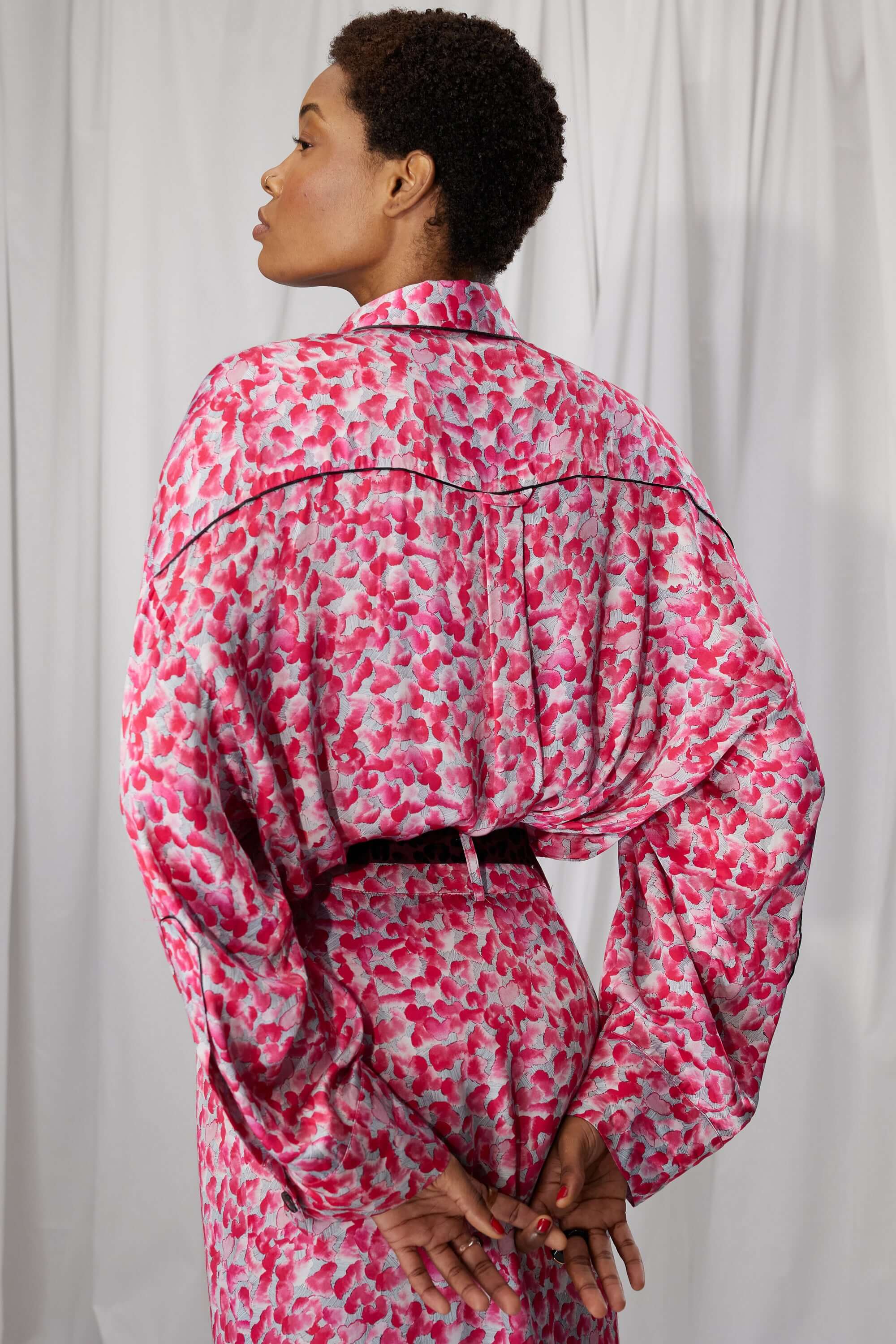 Astrée shirt in Halo print