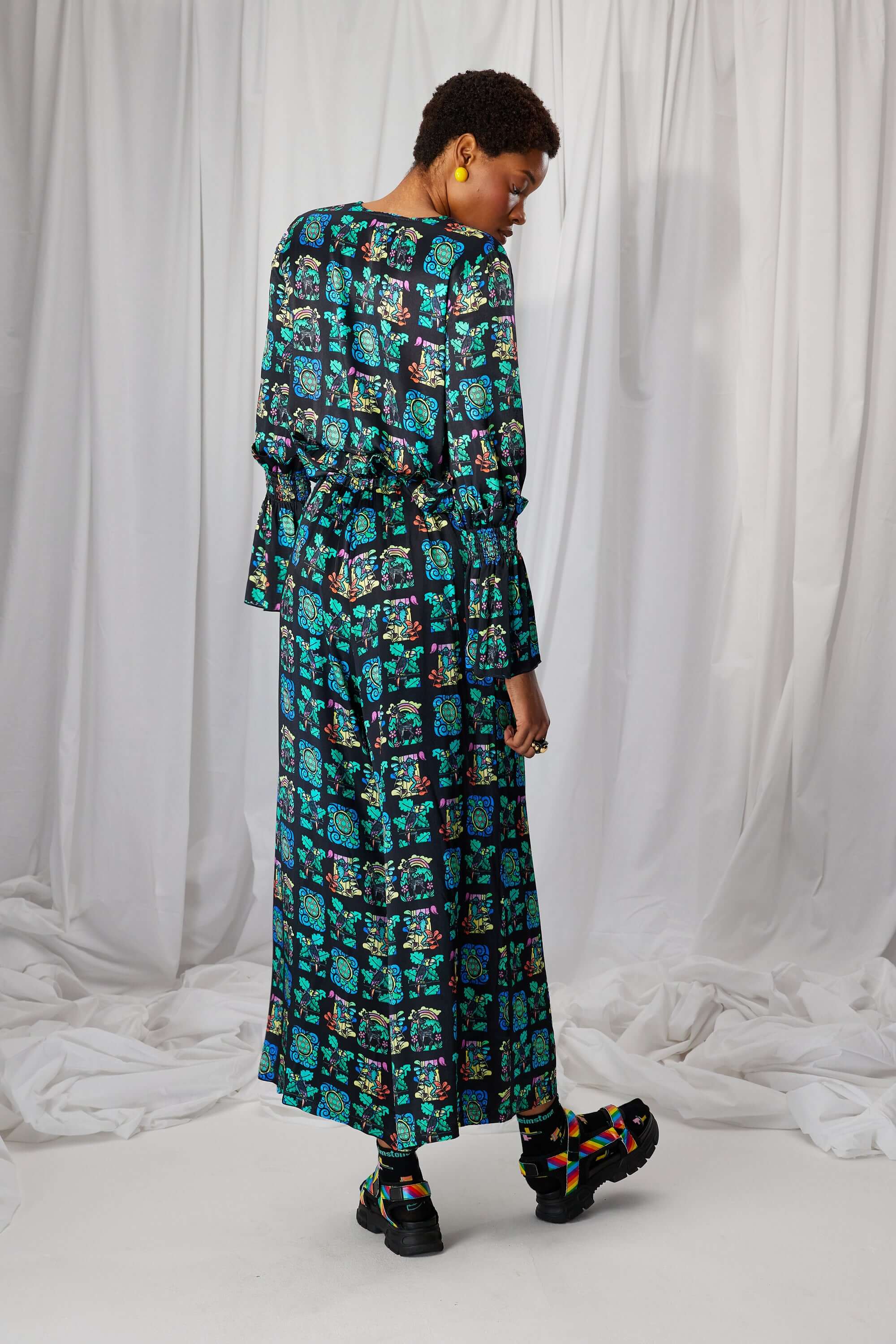 Panda shirt in Moonlight print