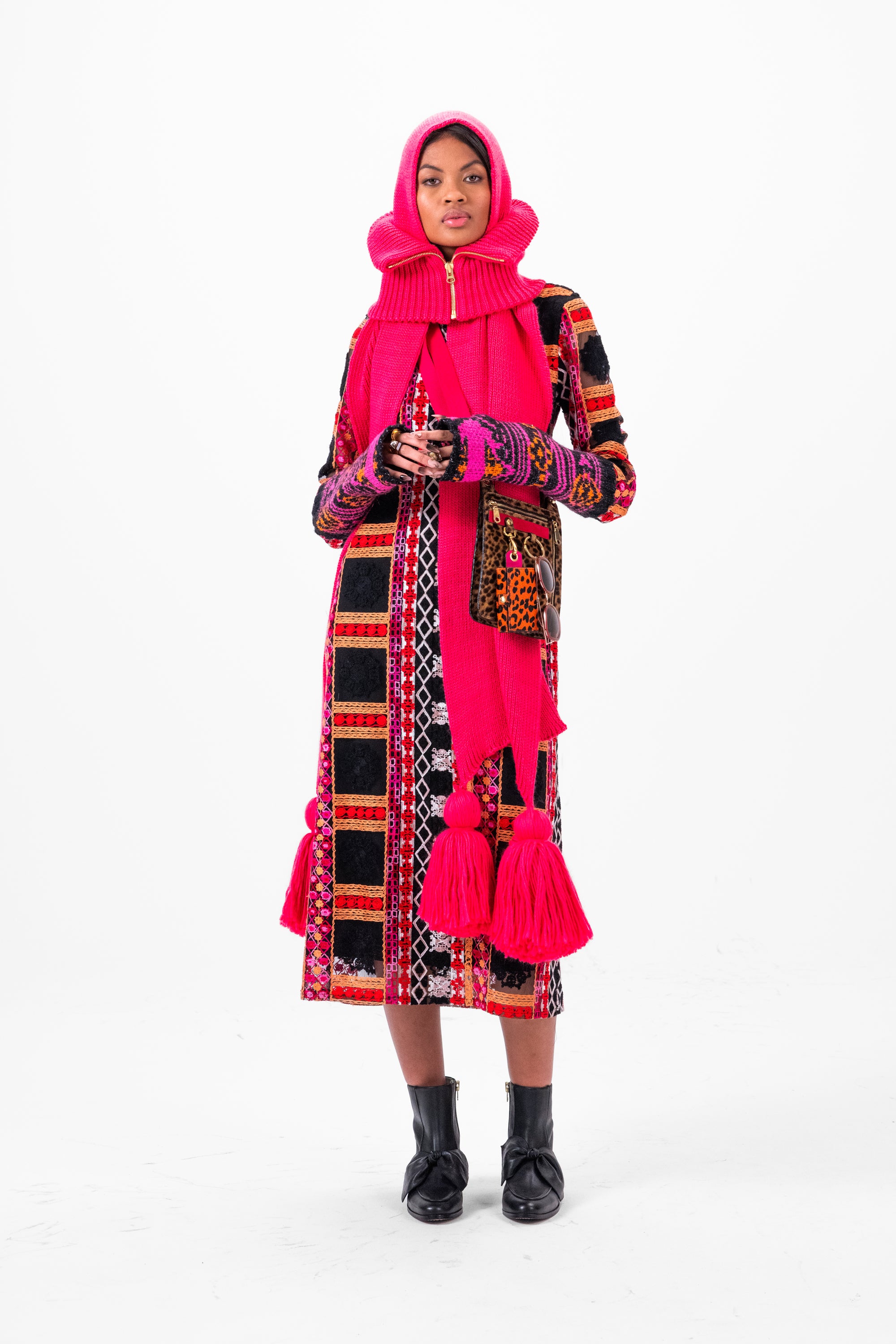 Mittens in Yellowstone knit