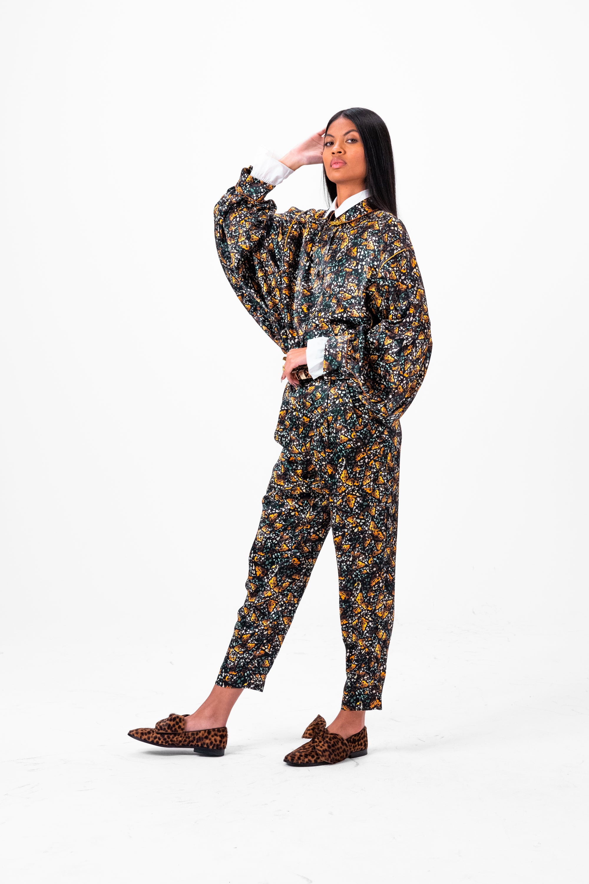 Pantalon Gabriel en imprimé Hunter