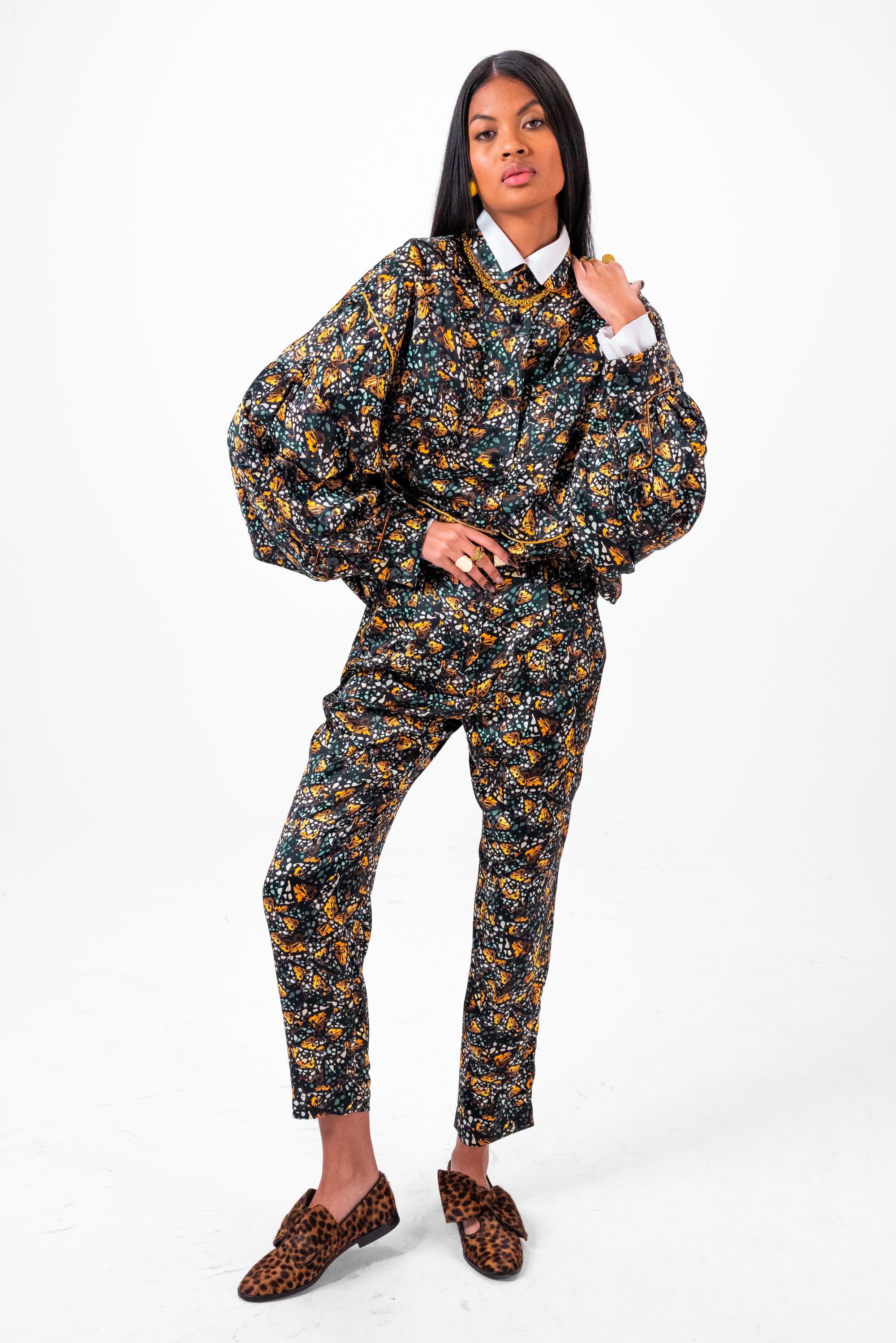 Pantalon Gabriel en imprimé Hunter