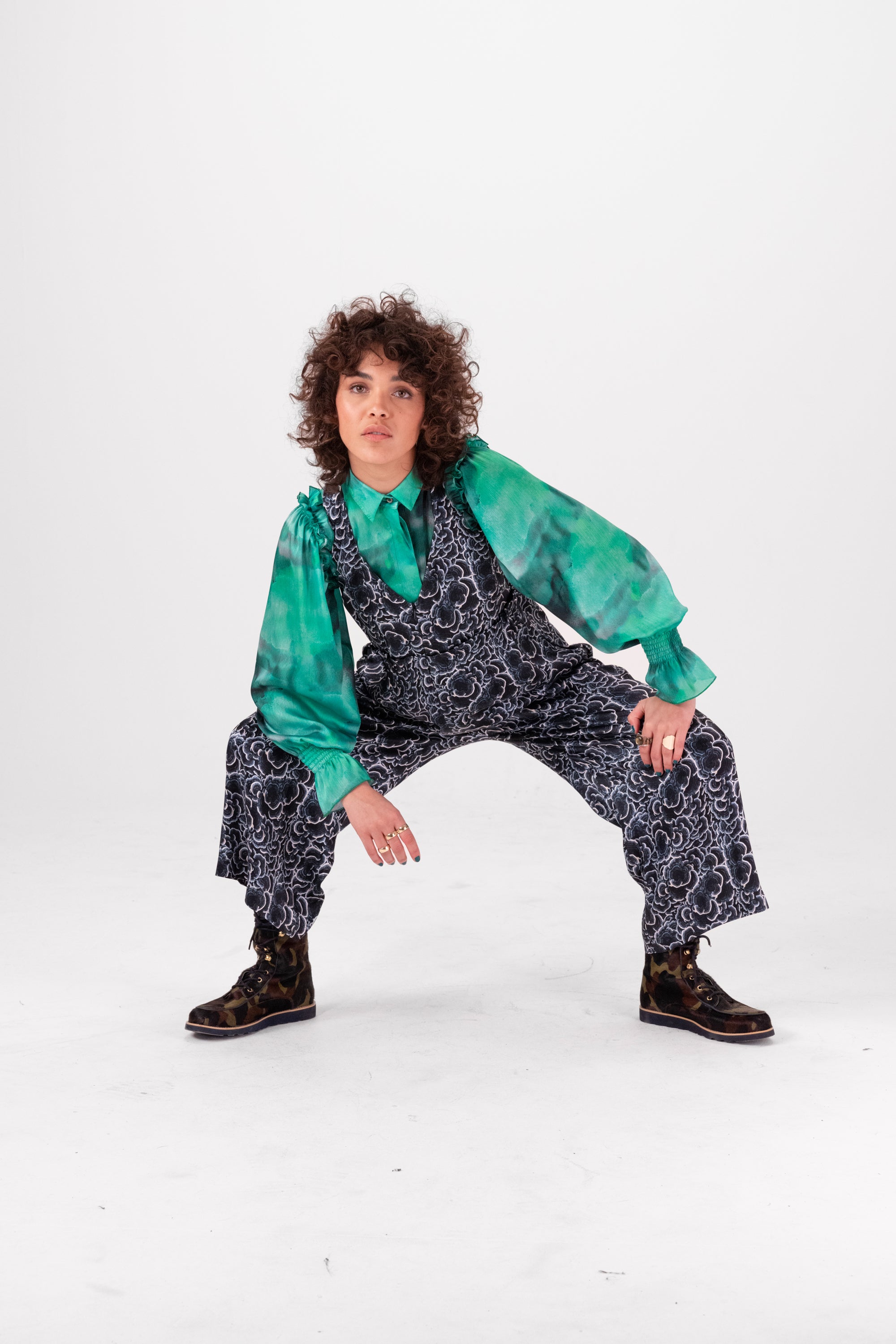 Combinaison Lottie en imprimé Funghi réglisse