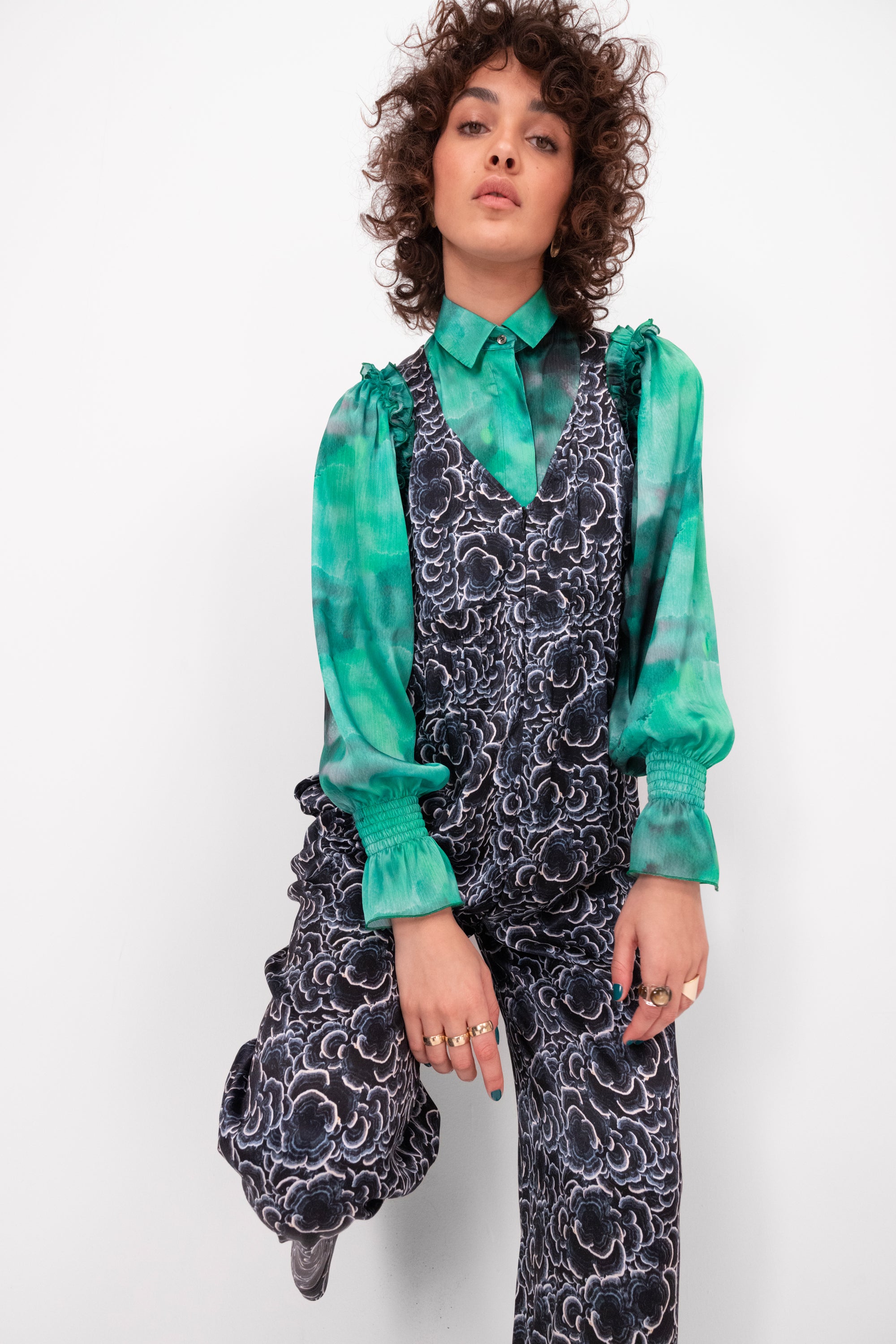 Combinaison Lottie en imprimé Funghi réglisse