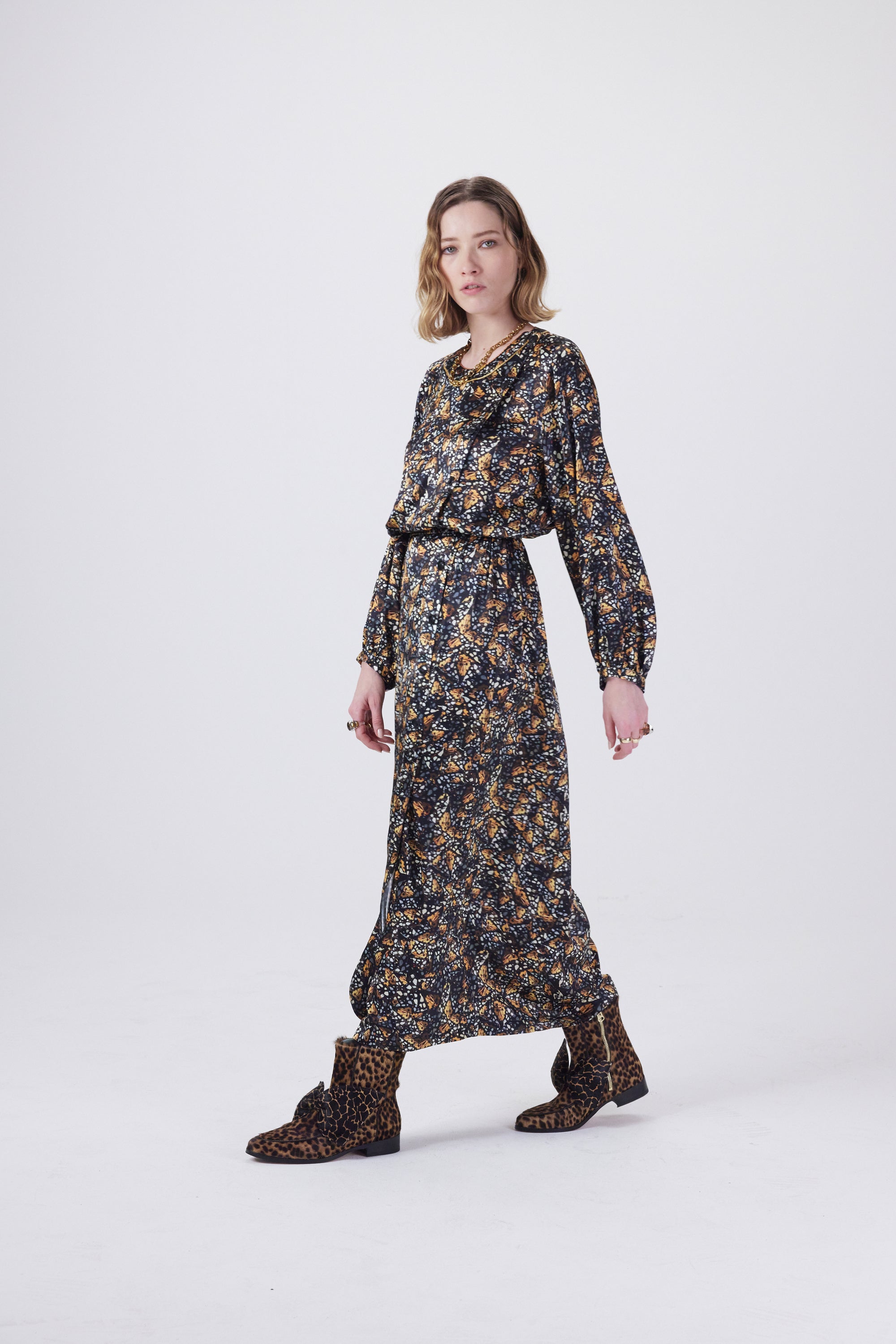 Robe Kelly en imprimé Hunter