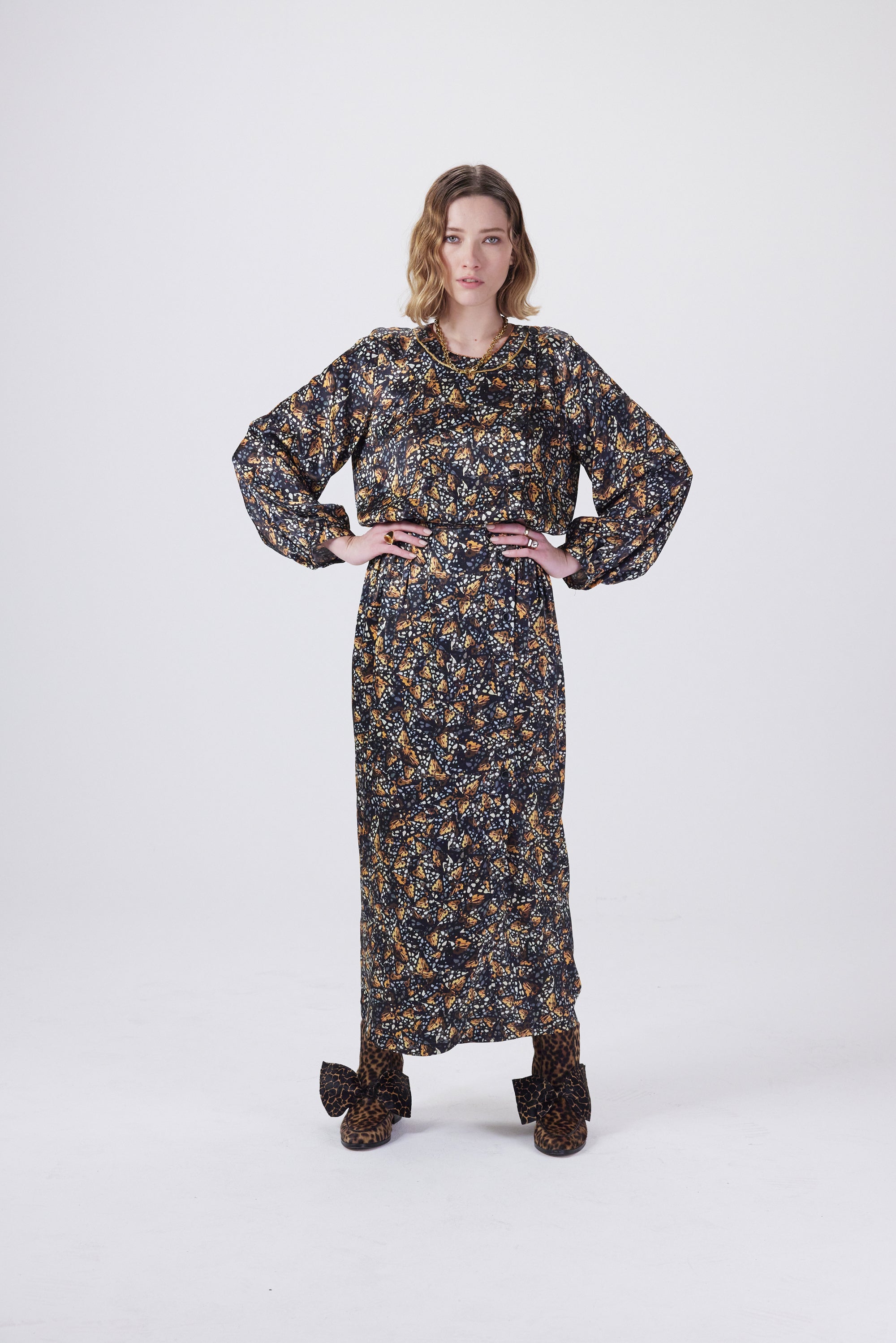 Robe Kelly en imprimé Hunter