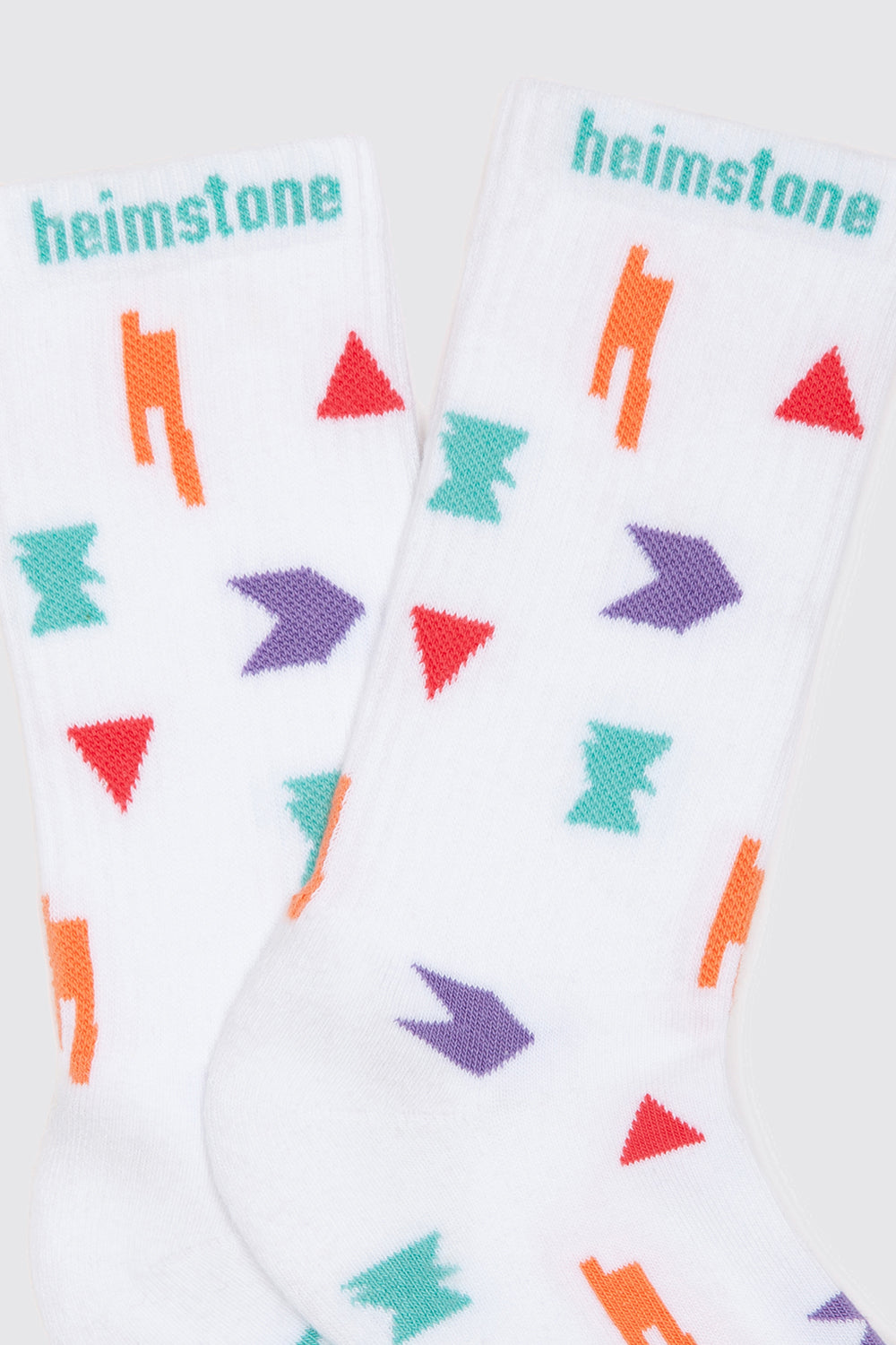 Chaussettes sport en imprimé Neon