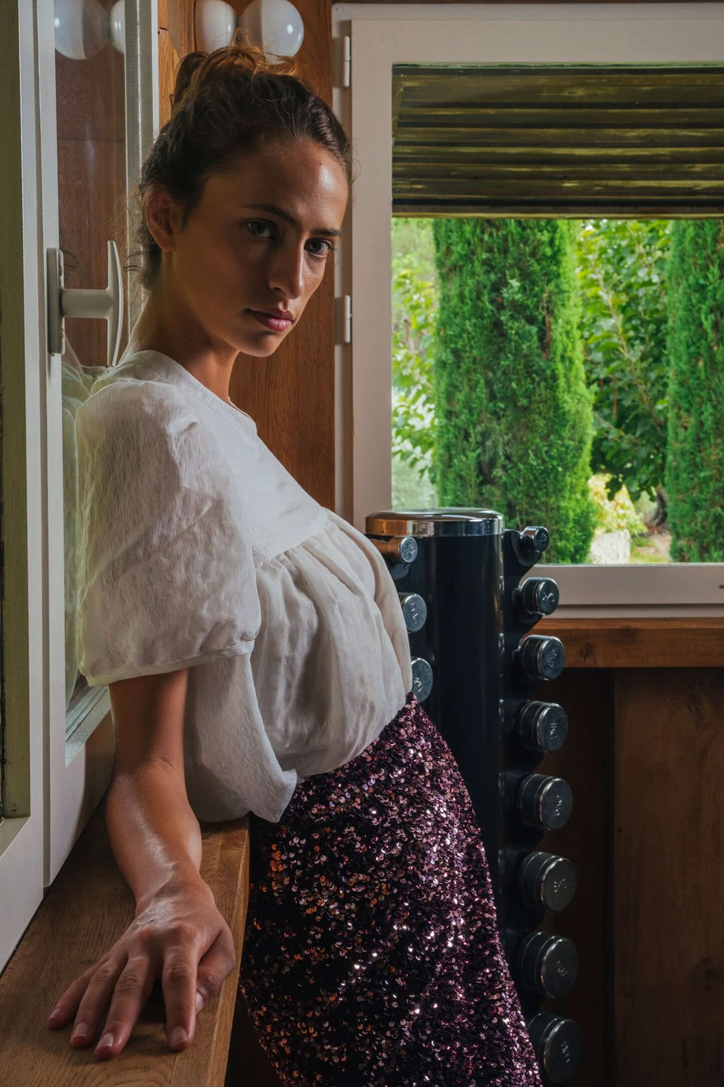 Gaya Blouse in Frequencies weave