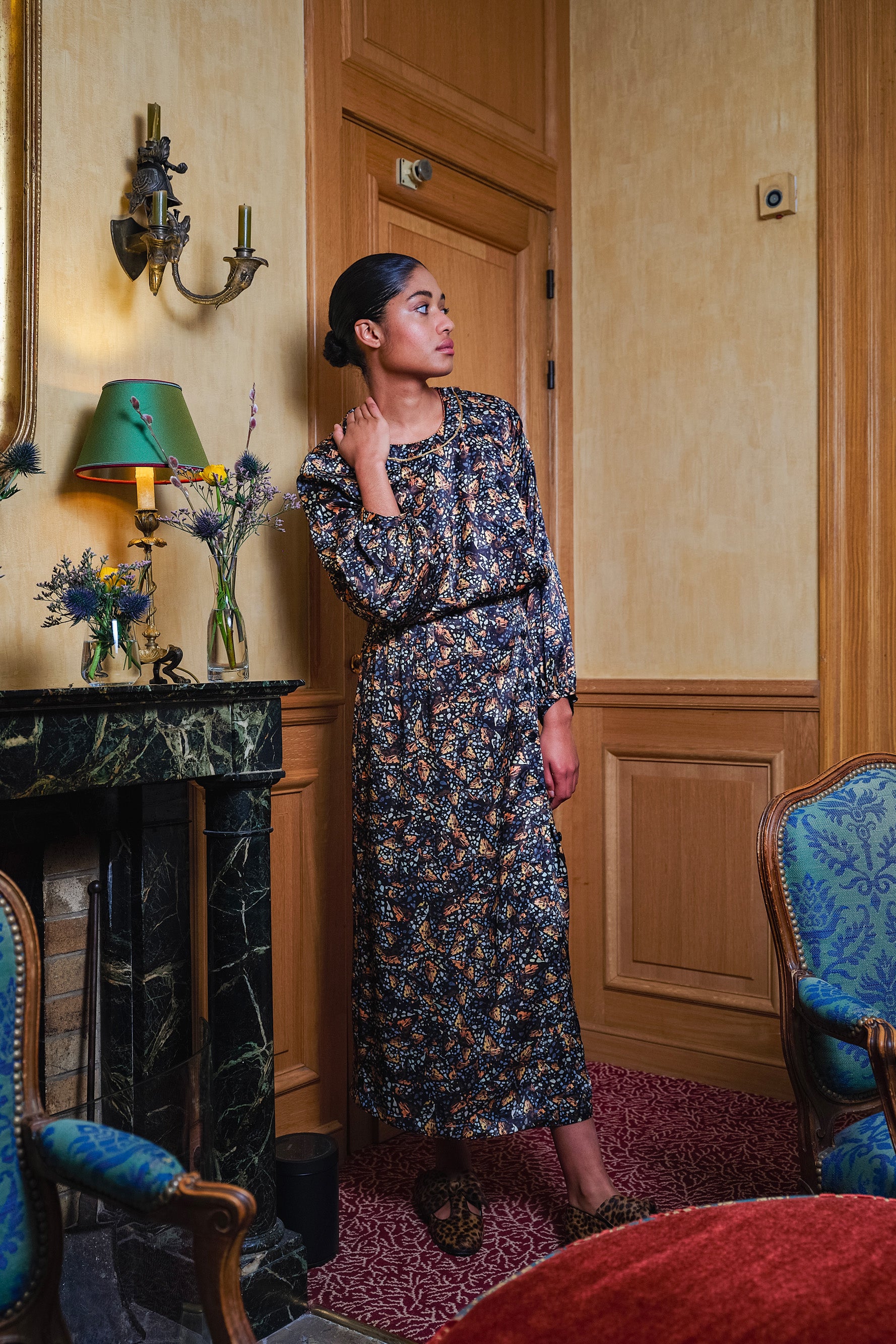 Robe Kelly en imprimé Hunter