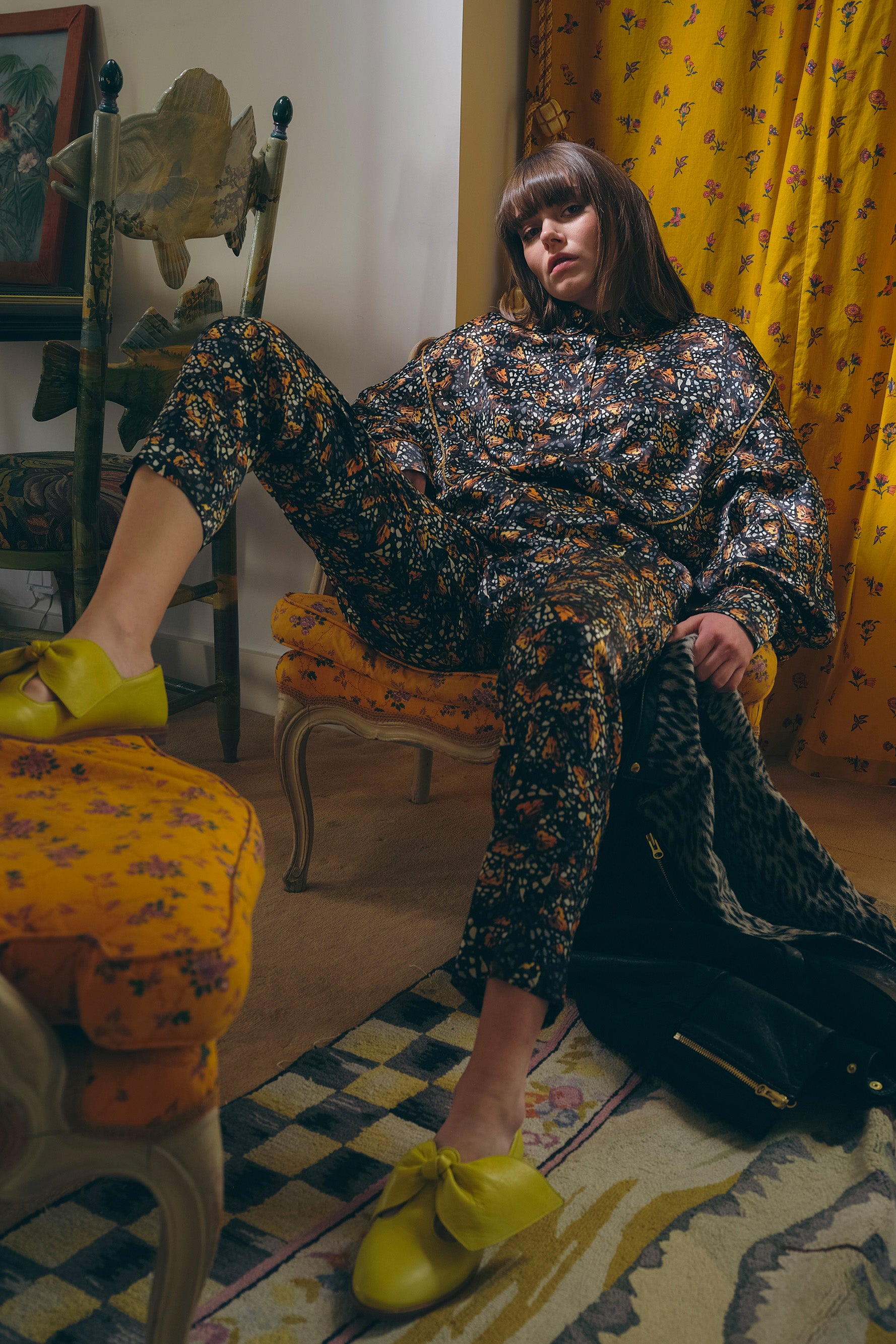 Pantalon Gabriel en imprimé Hunter