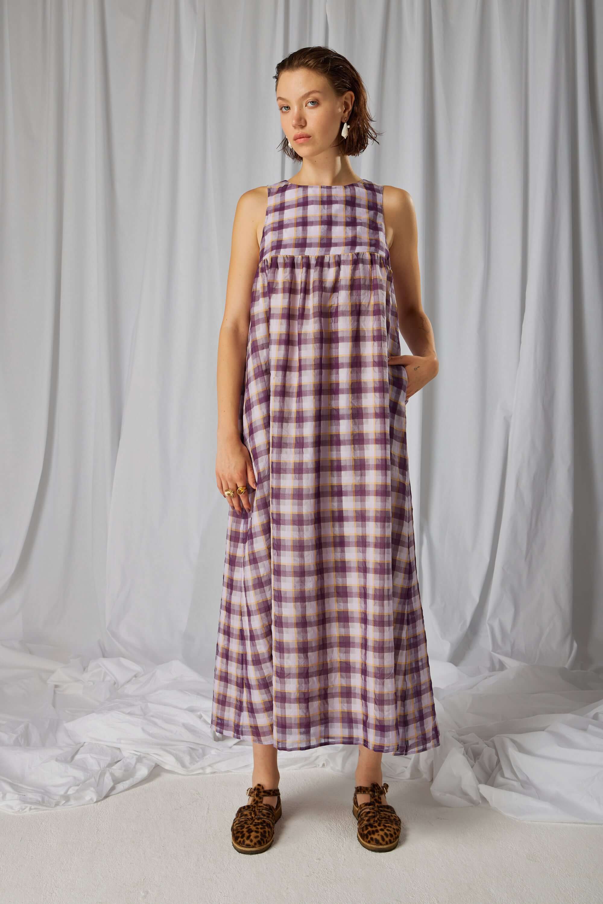 Sperone dress in Symmetry weave