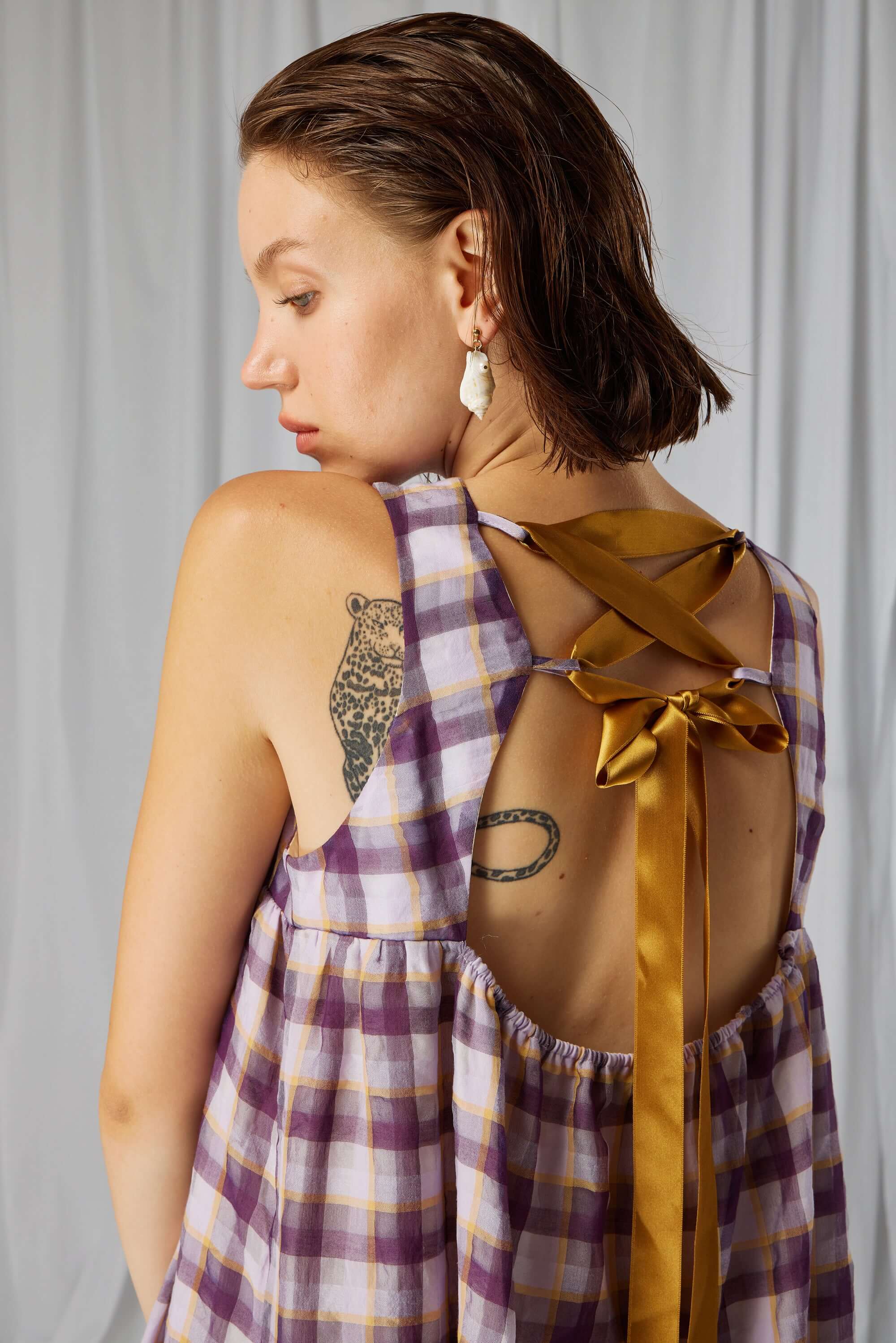 Sperone dress in Symmetry weave