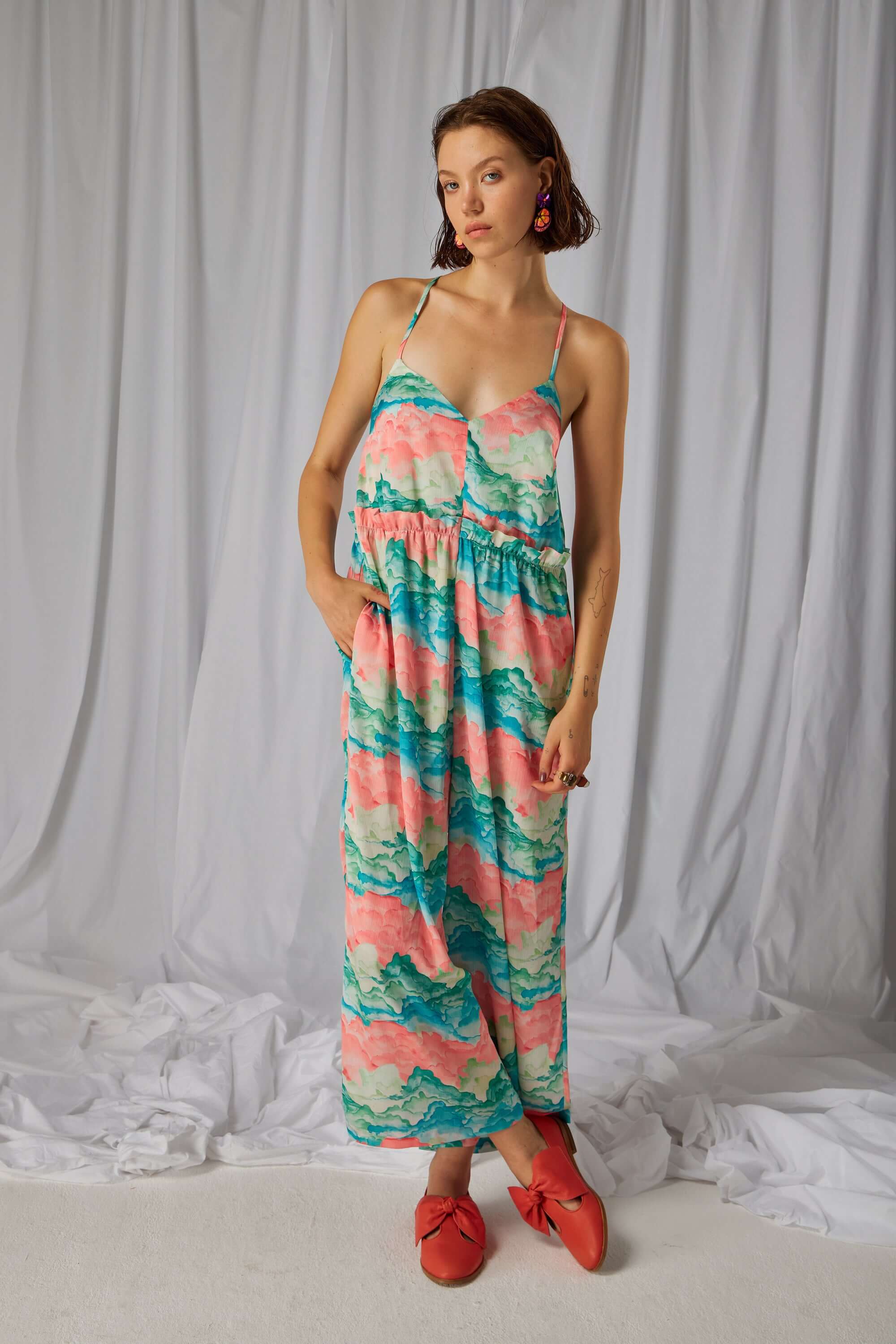 Combinaison Lottie en imprimé Nuit Blanche