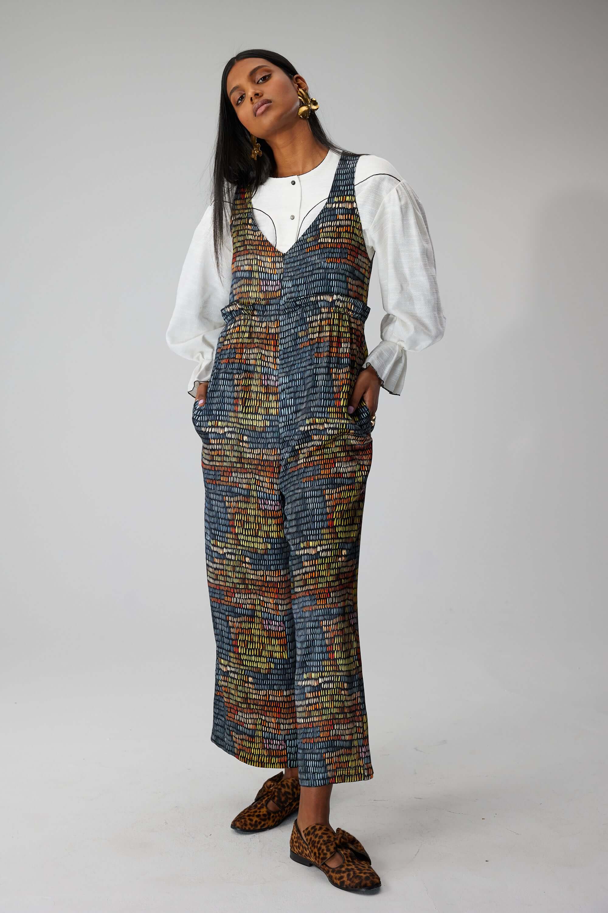 Combinaison Lottie en imprimé Dark and Stormy