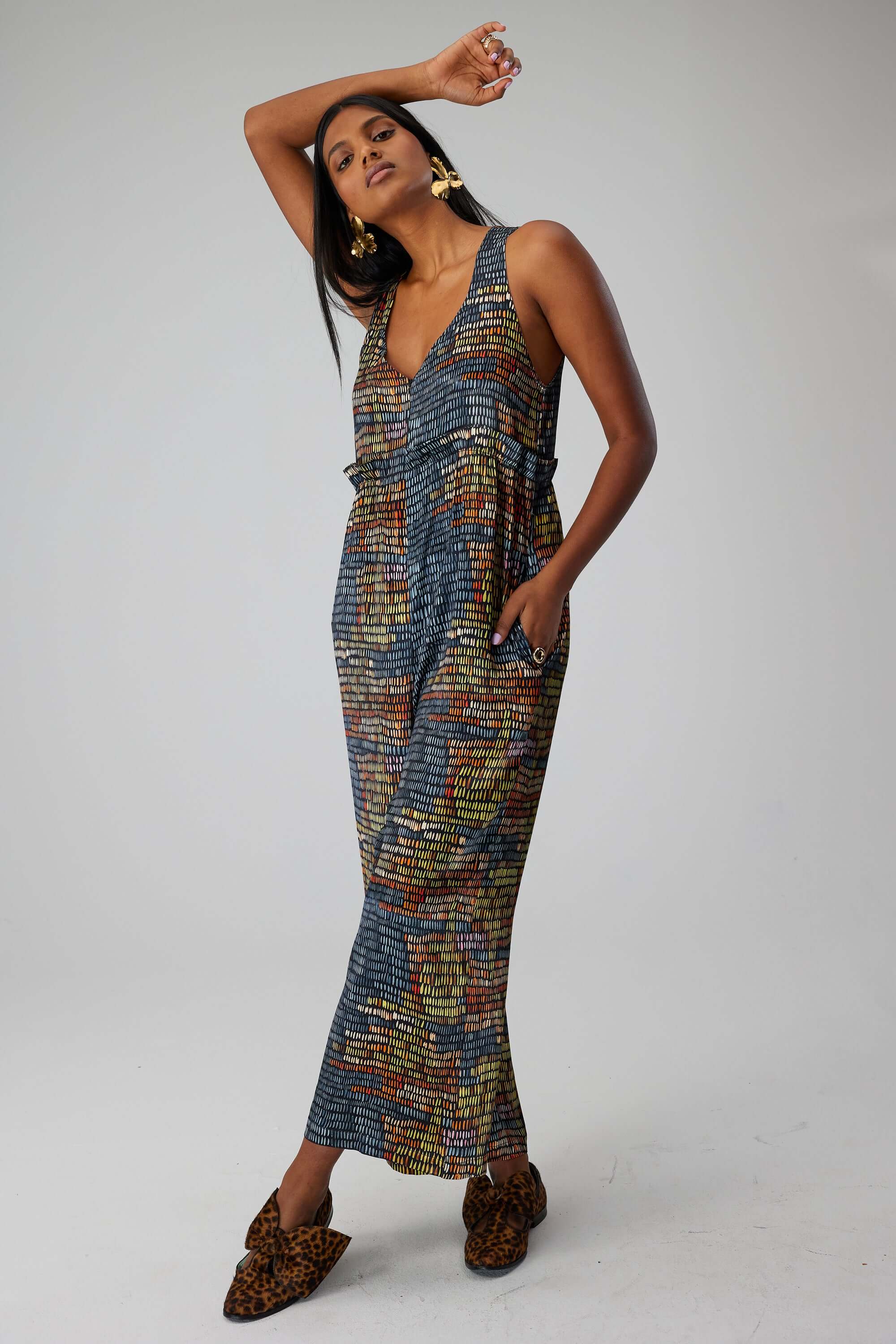 Combinaison Lottie en imprimé Dark and Stormy