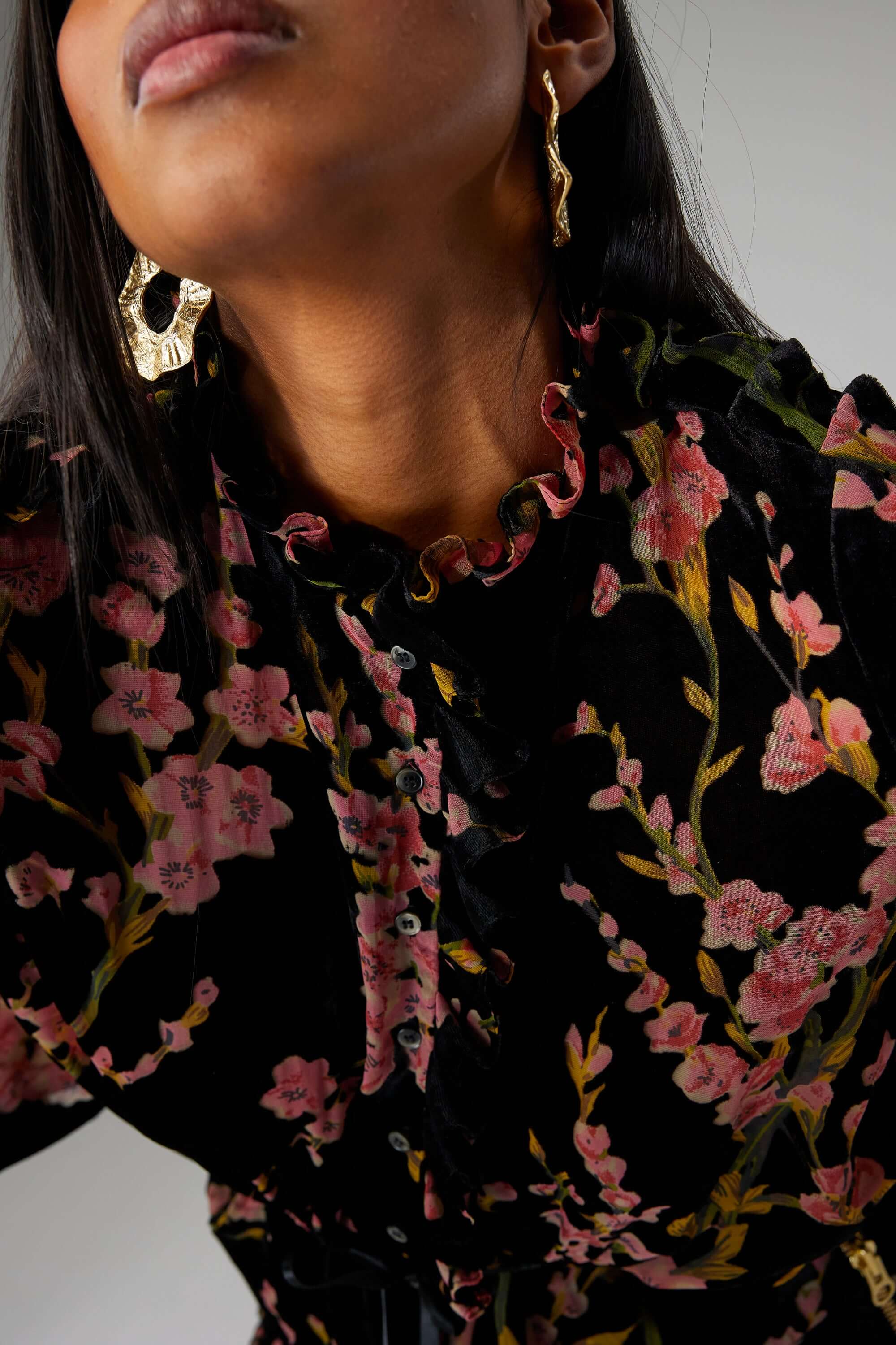 Combinaison Gil en velours Blossom