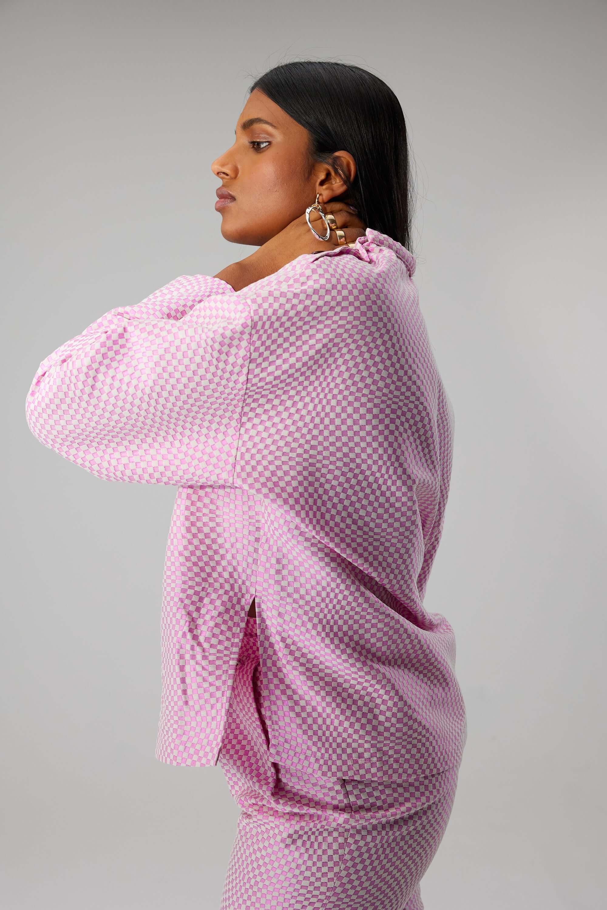 Bobbi sweater in Monica chequered