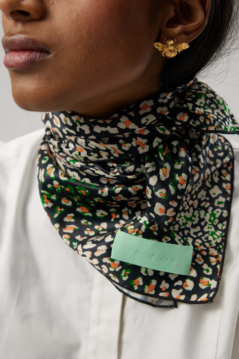 Bandana in wild Leopard print